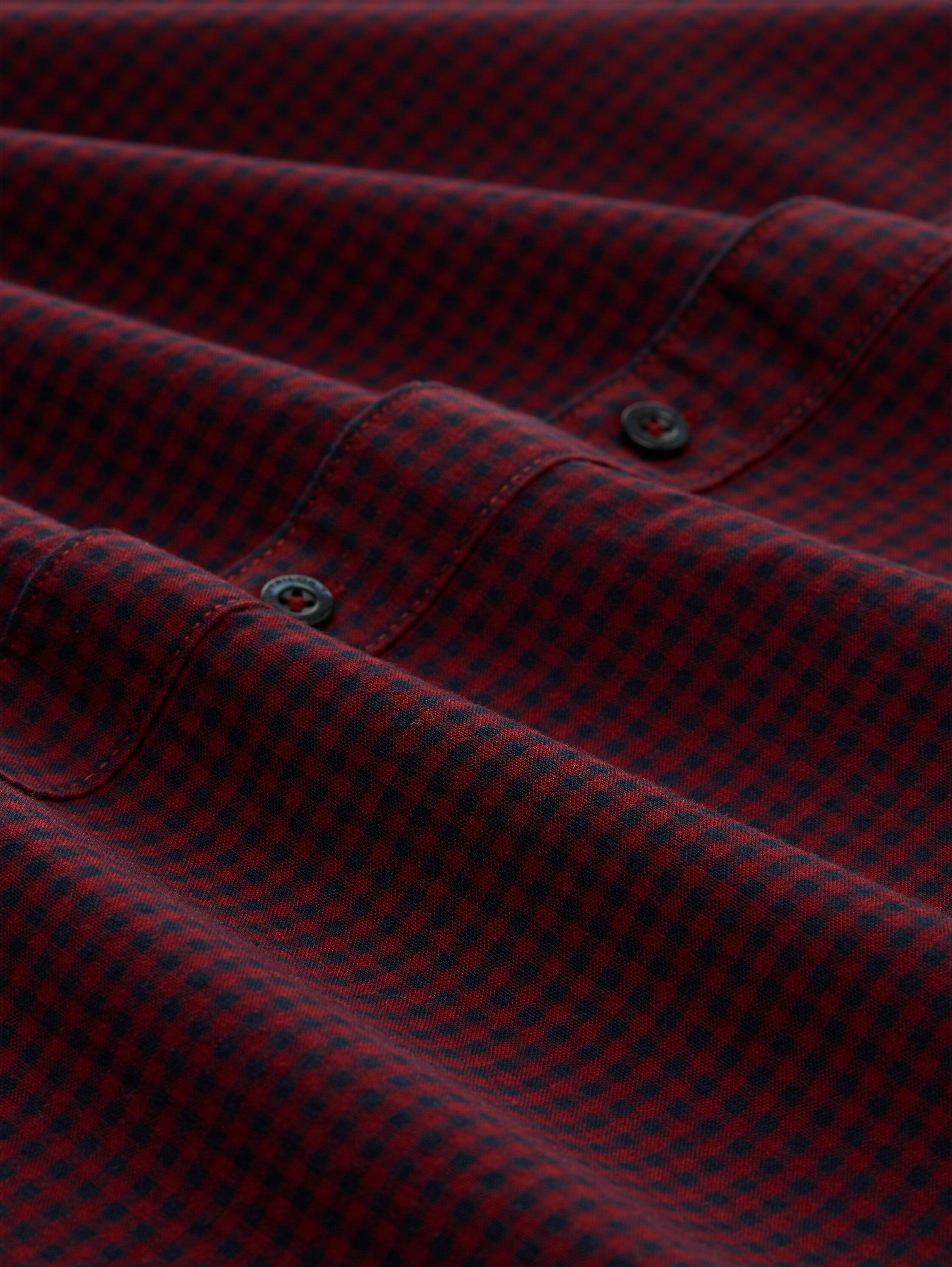 TOM TAILOR Langarmhemd mit Karomuster