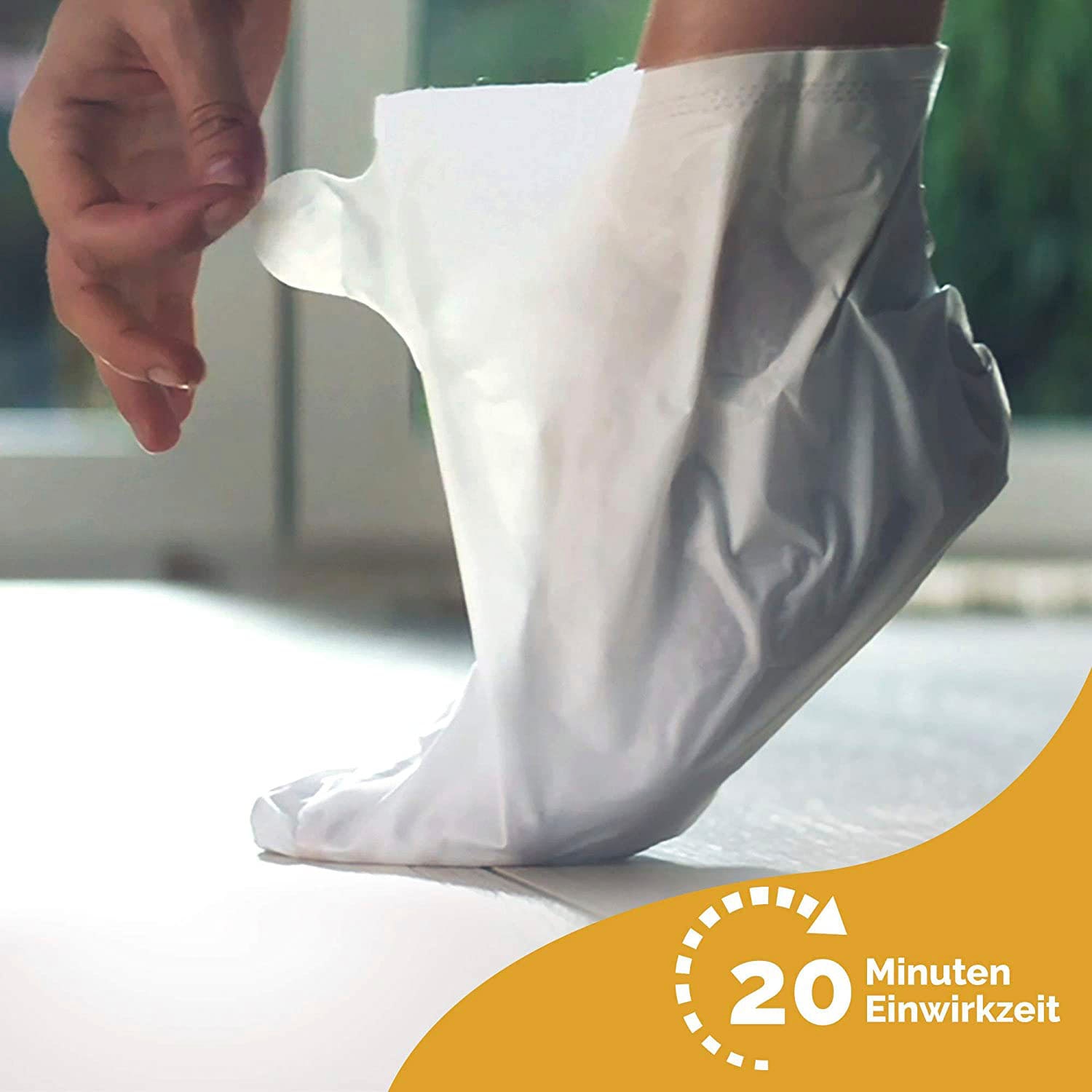 Scholl Fußmaske »ExpertCare«, mit 3 wertvollen Ölen in Socken intensiv pflegend
