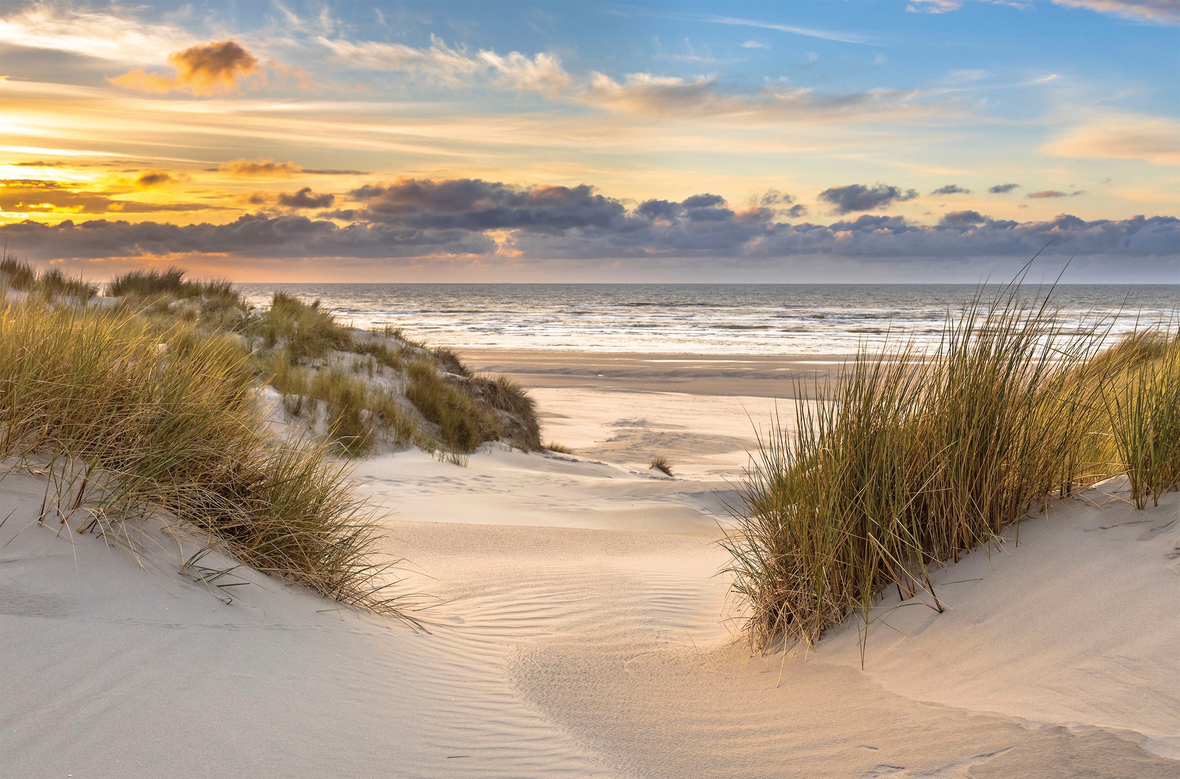Bönninghoff Leinwandbild, Strand, (1 St.), BxH: 118x78 cm günstig online kaufen