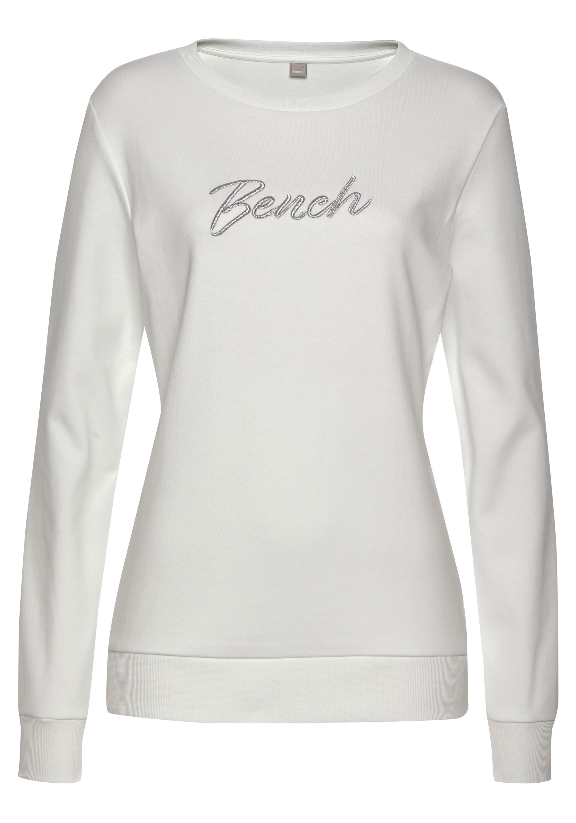 Bench. Loungewear Sweatshirt, mit Logostickerei, Loungewear