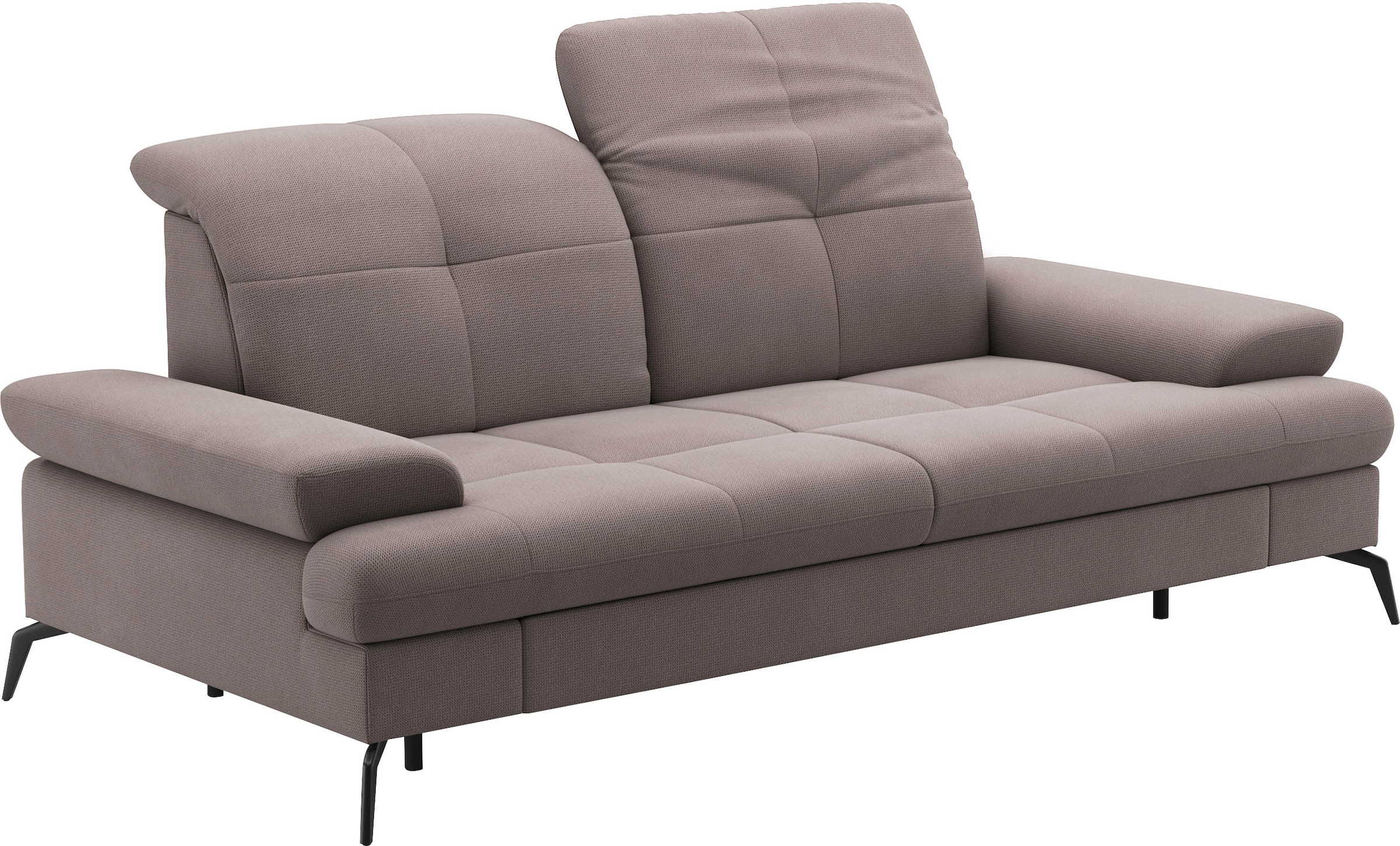 sit&more 2,5-Sitzer »Amica, inkl. Sitztiefenverstellung und Armteilverstellung«, wahlweise mit Kopfteilverstellung und Bettfunktion