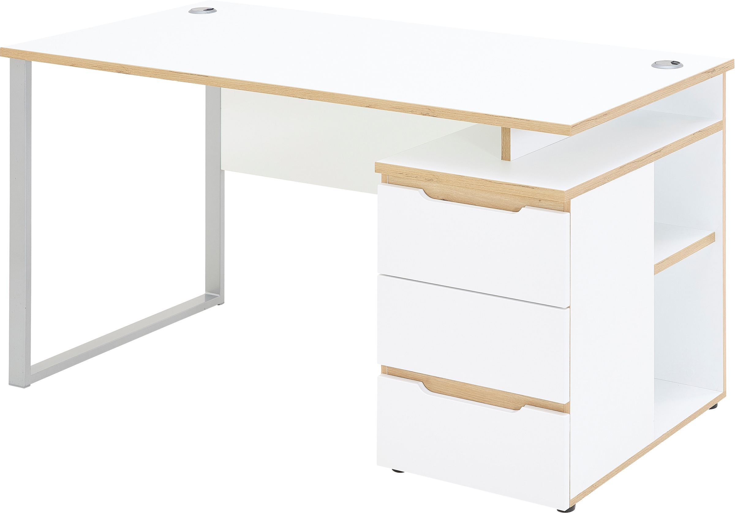 Innostyle Schreibtisch »Memphis Schreibtisch, 150x77x73cm (B/H/T)«, (1 St.) günstig online kaufen