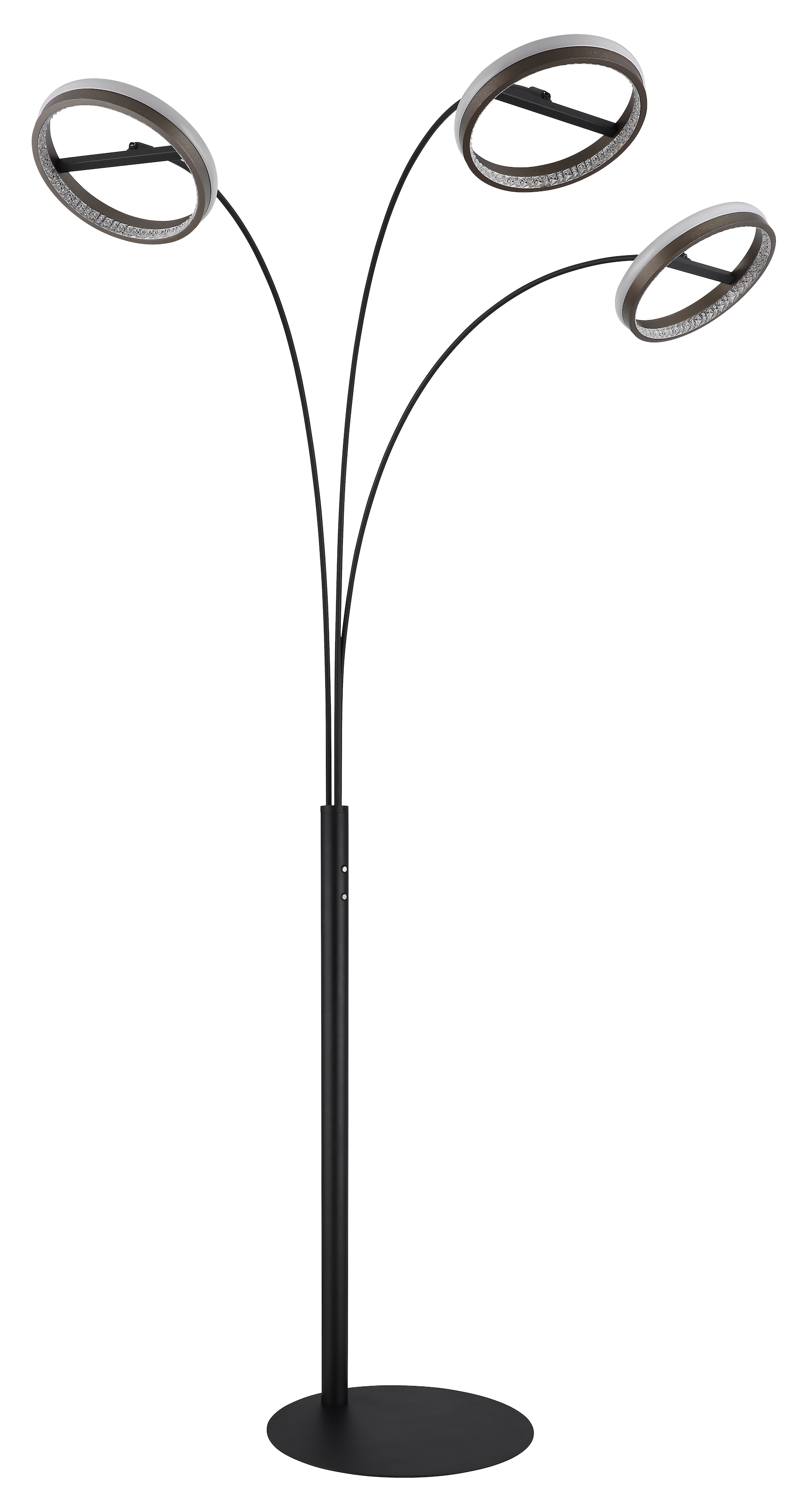 GLOBO LIGHTING Stehlampe »DELLA« LED-Modul 1 Stk. warmweiß - kaltweiß