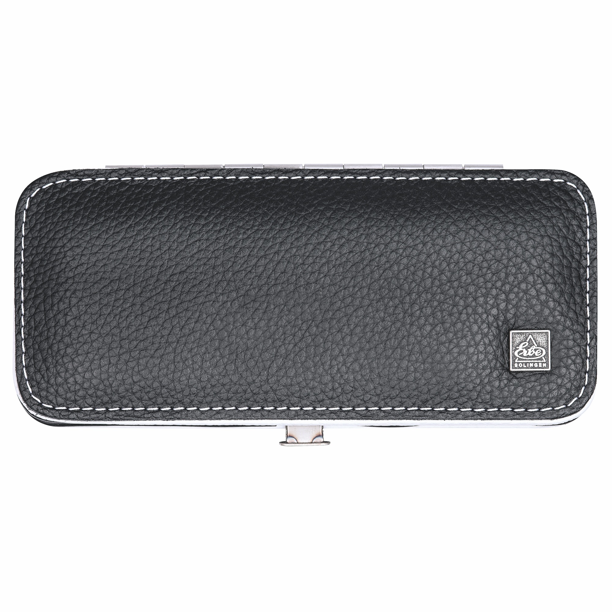 ERBE Maniküre-Etui »Colorado«, (Set, 5 tlg.), Echtleder, Kontrastnähte, Druckknopfverschluss, rostfreie Instrumente