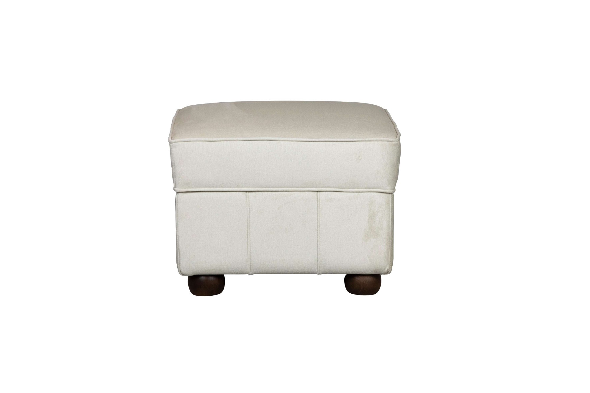 Home affaire Polsterhocker »CHARENTE, Chesterfield Hocker, Maße B/T/H: 55/55/73 cm«, passend zur Serie Charente, in hochwertiger Verarbeitung