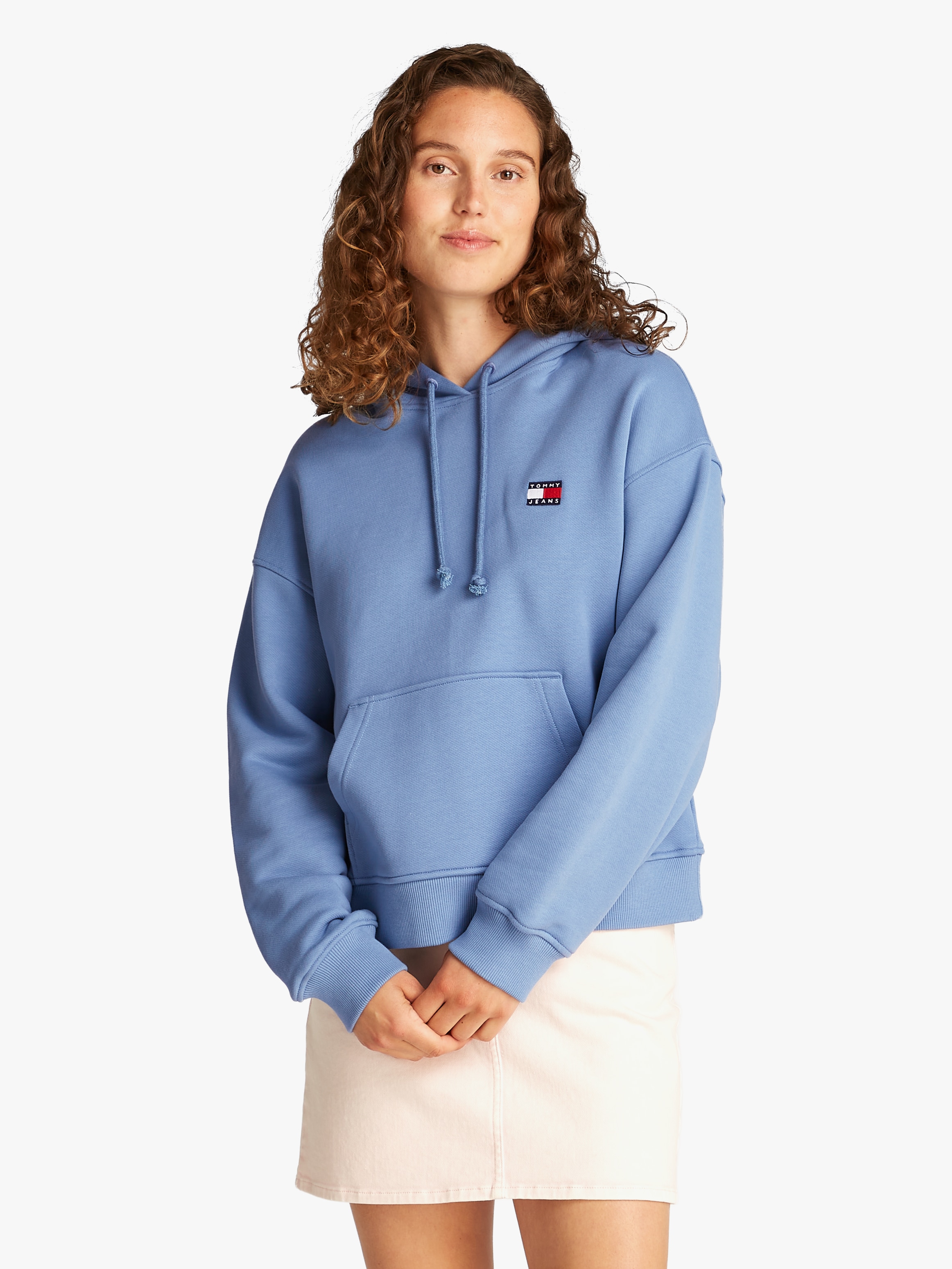 Tommy Jeans Hoodie »TJW BXY BADGE HOODIE EXT«, mit Logo-Badge