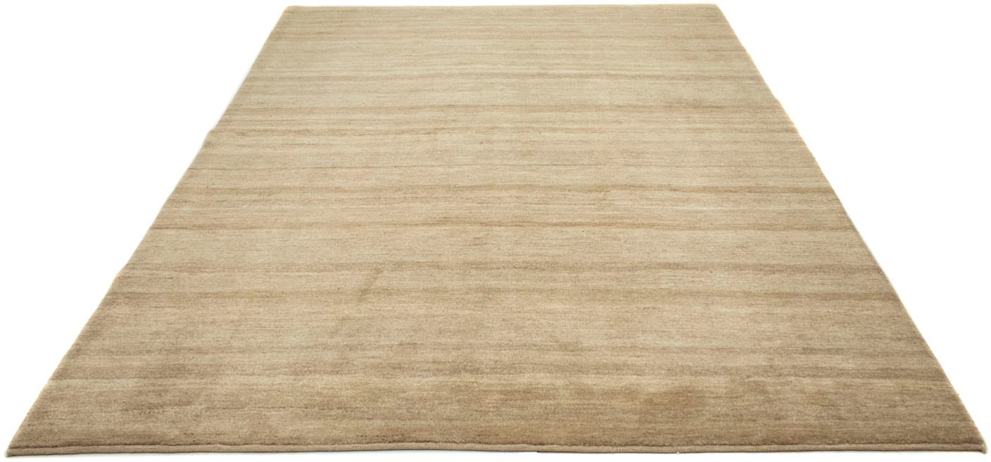 morgenland Wollteppich »Gabbeh Teppich handgeknüpft beige«, rechteckig, 18 günstig online kaufen