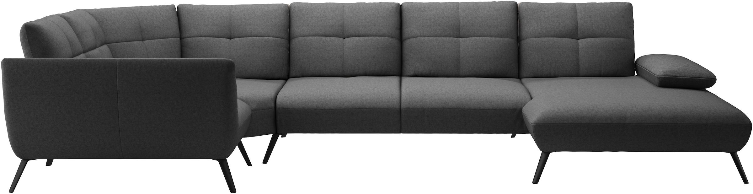 OTTO home Wohnlandschaft »Mikado U-Form« inkl. Sitztiefenverstellung und Armteilverstellung