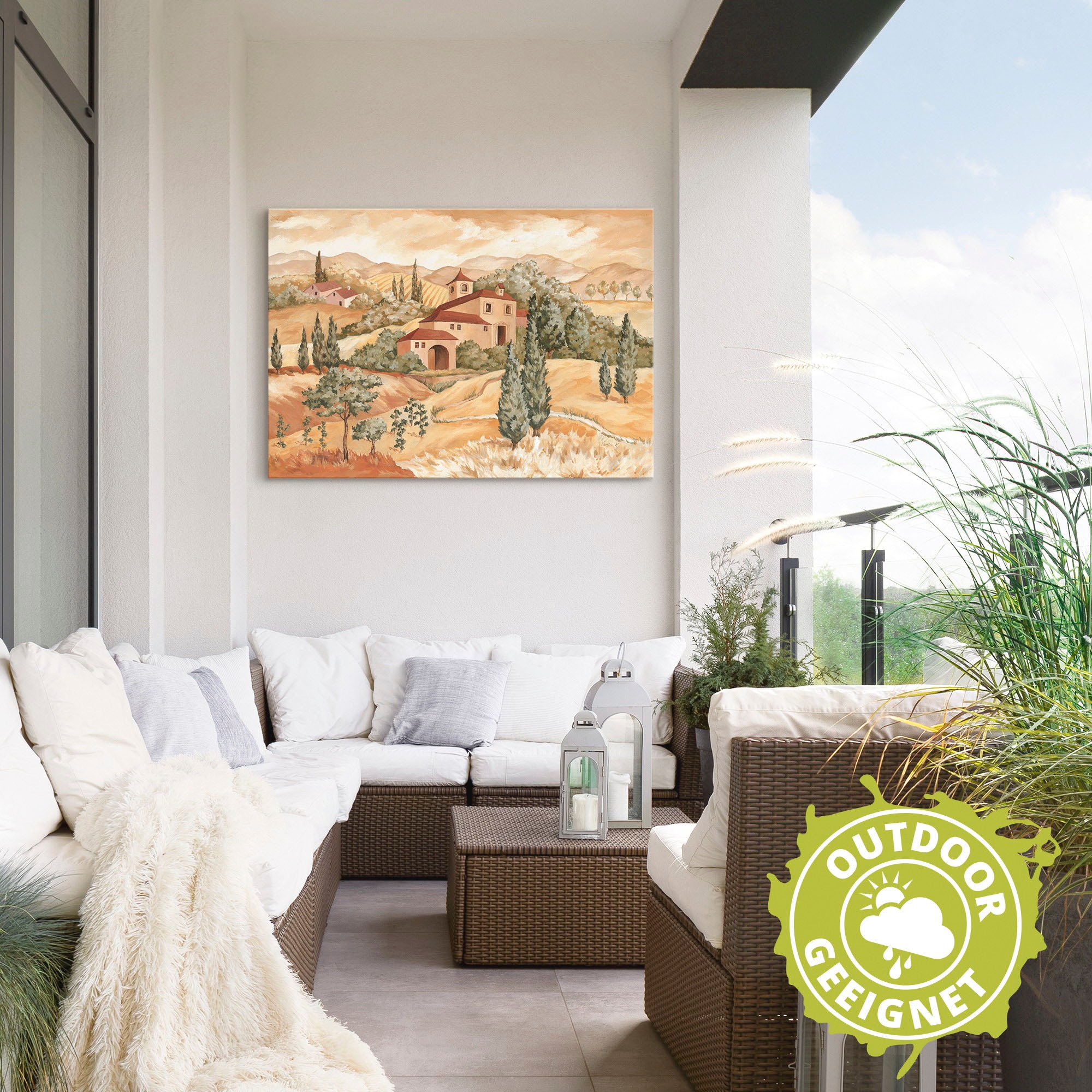 Artland Wandbild »Landschaft IV«, Europa, (1 St.), als Alubild, Outdoorbild, Leinwandbild in verschied. Größen