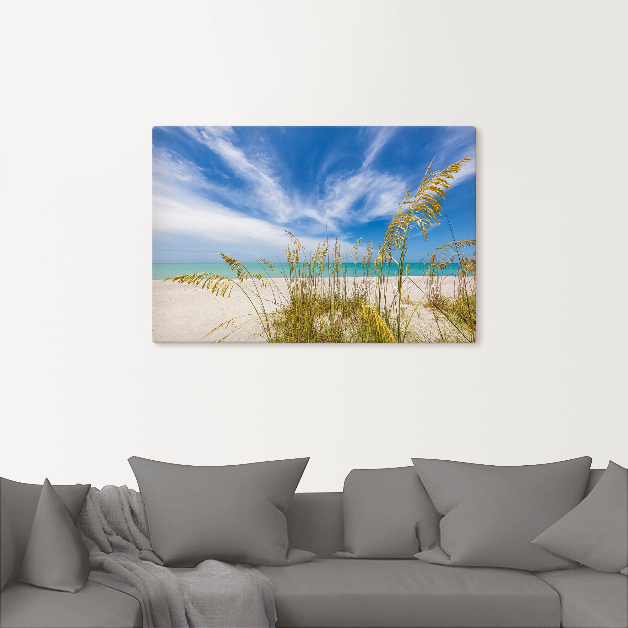 Artland Wandbild »Himmlische Stille am Strand« Strandbilder 1 Stk. tlg. als günstig online kaufen