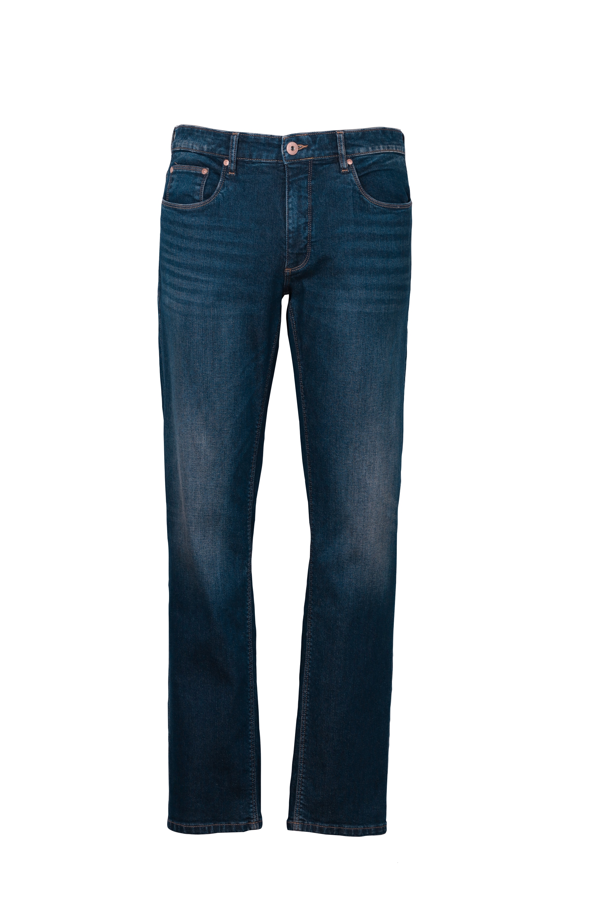 HERO by John Medoox 5-Pocket-Jeans »Denver Regular Straight Stretch«, Straight Fit Casual Clean Wash Denim Jeans für Herren