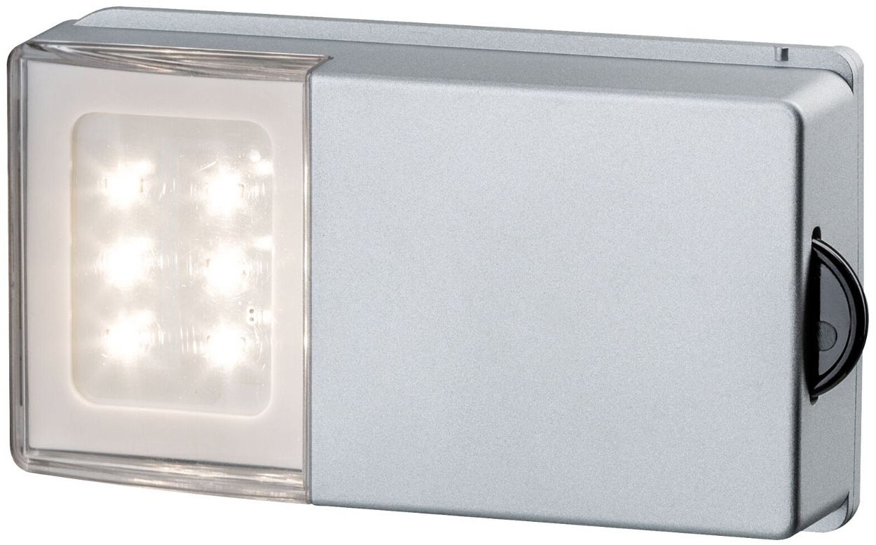 Paulmann LED Unterbauleuchte »Schrankleuchte SnapLED 53x95mm 25lm 2700K Silber«, 1 flammig