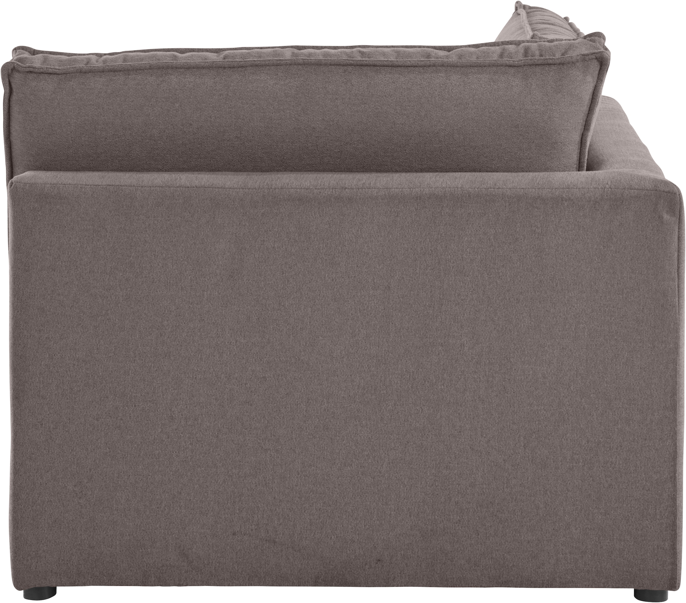 RAUM.ID Sofa-Eckelement »Florid«, Teil eines Modulsofas, fester Sitzkomfort, auch in Cord