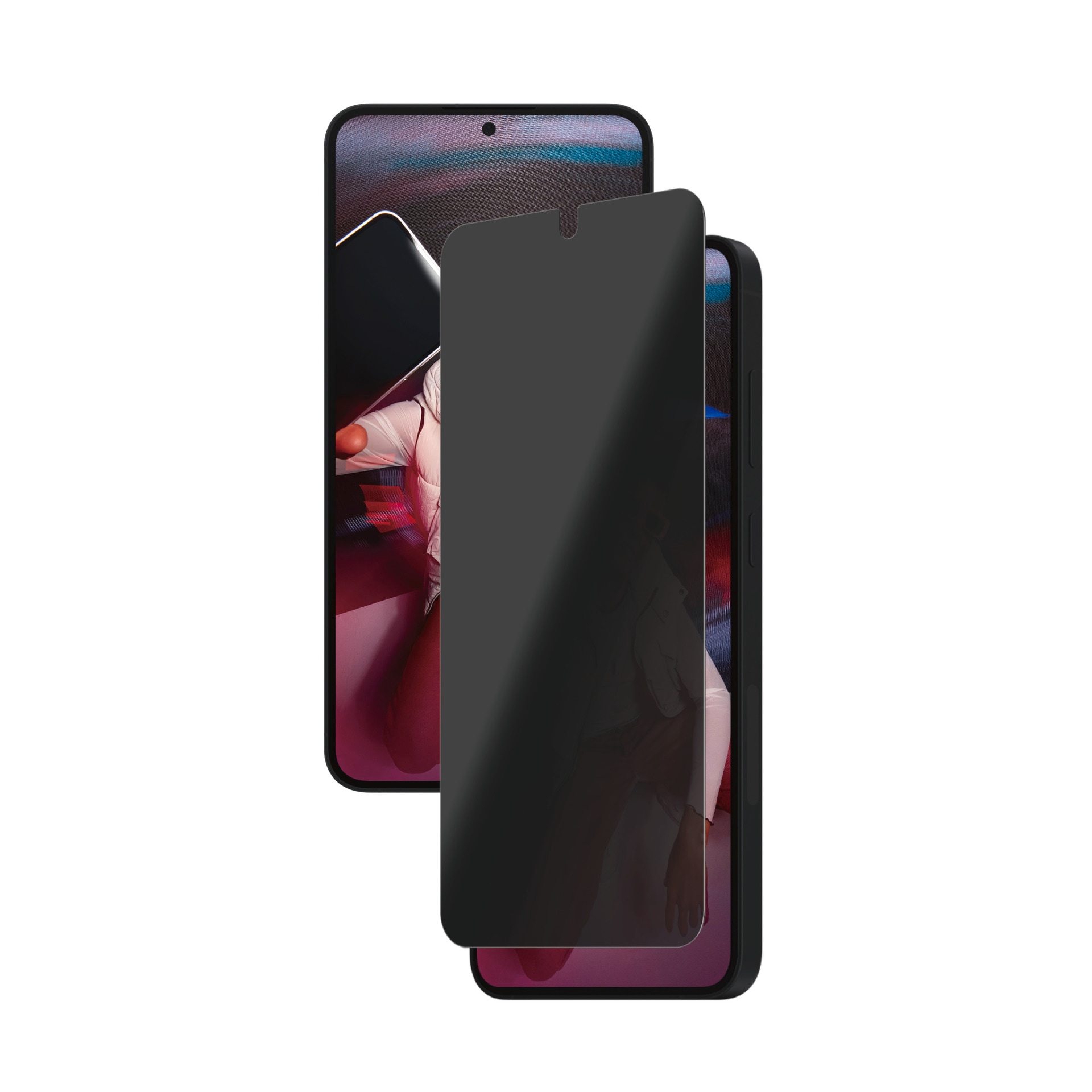 SAFE by PanzerGlass Displayschutzglas »Side-View Privacy Screen Protection«, für Samsung Galaxy S25+, Blickschutz, Schutzfolie, Bildschirmschutz, kratz- & stoßfest