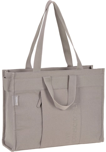Wickeltasche »Green Label, Tote Up Bag, taupe«