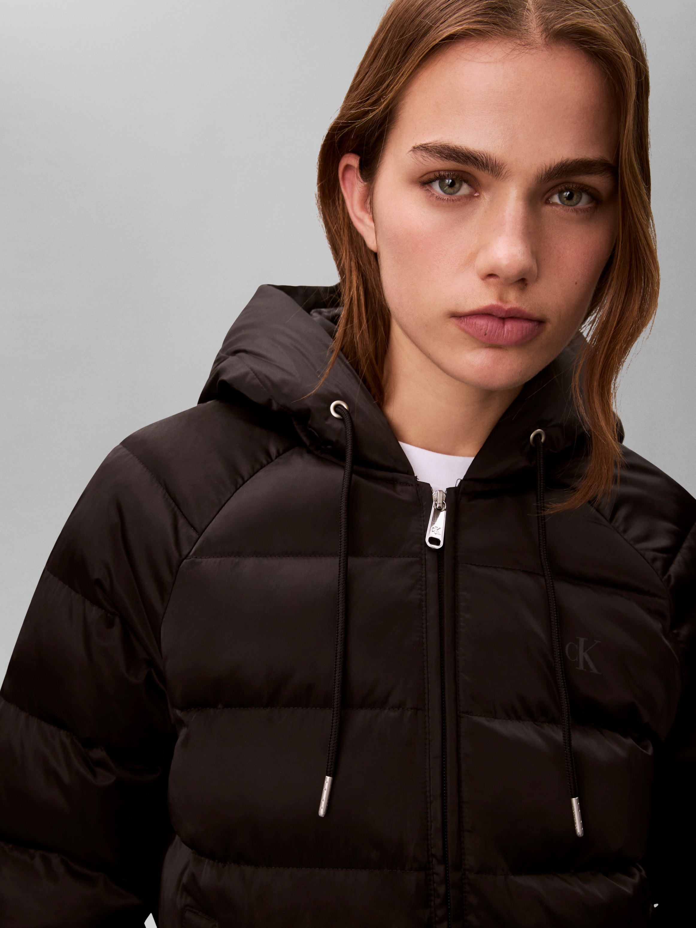 Calvin Klein Jeans Steppjacke mit Kapuze