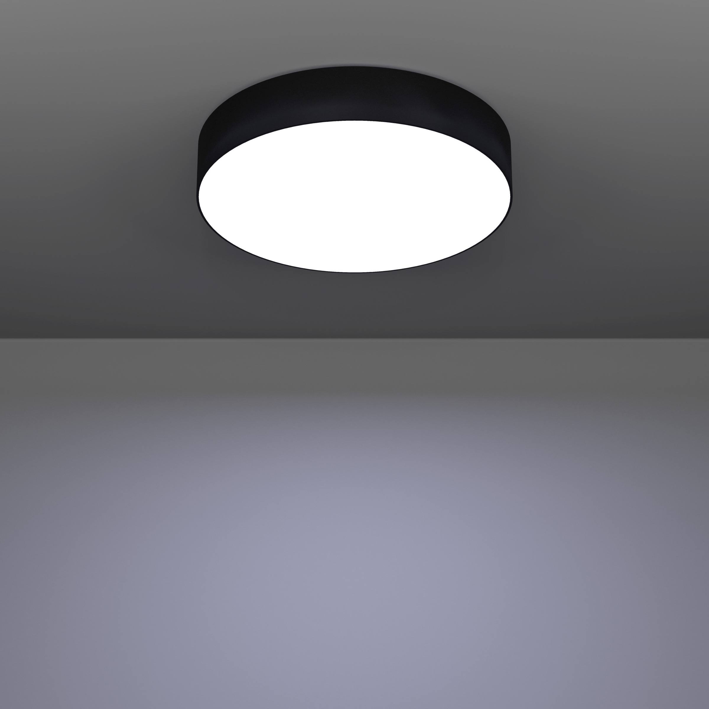 EGLO LED Deckenleuchte »GALLIZZI-Z Deckenlampe - Kunststoff - LED - 15W - IP20« LED-Modul 1 Stk. Kaltweiß | Neutralweiß | RGB | Warmweiß Wohzimmerlampe, Esszimmerlampe, Flur, Schlafzimmer, H7 x Ø39 cm