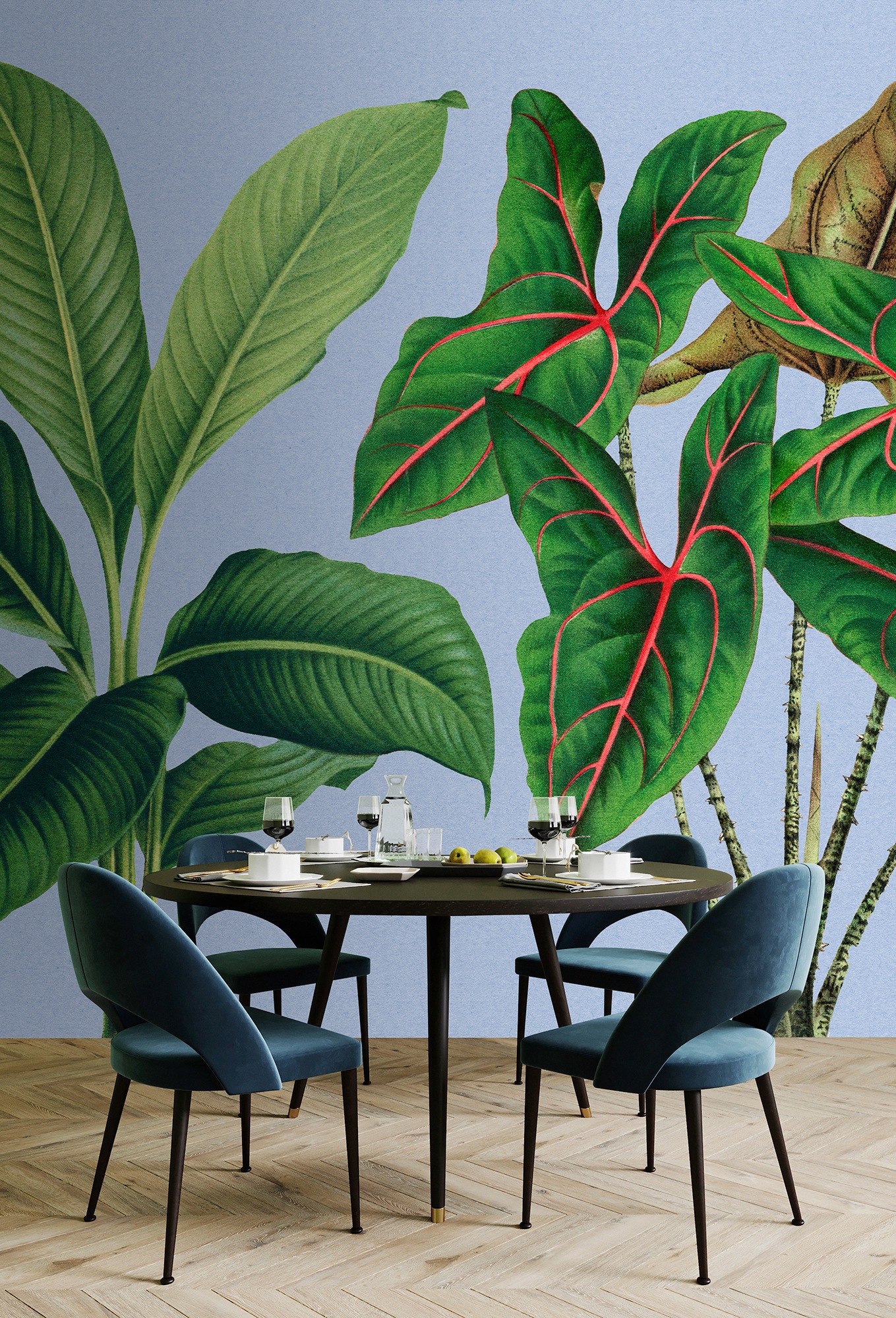living walls Fototapete »Walls by Patel Leaf Garden« glatt Vlies, Wand günstig online kaufen