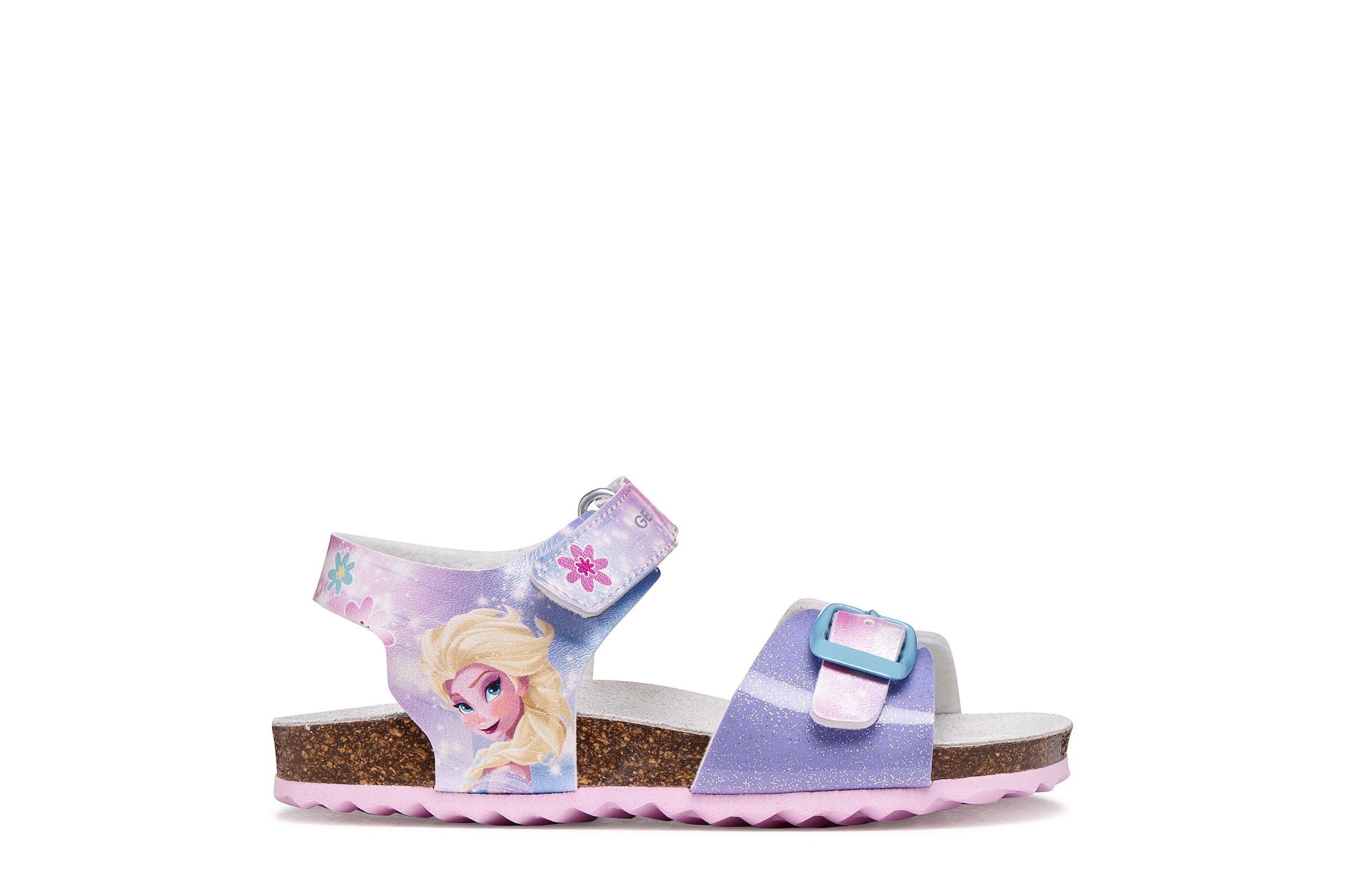 Geox Sandale »J ADRIEL GIRL«  Sommerschuh mit Disney-Motiv, Größenschablone zum Download