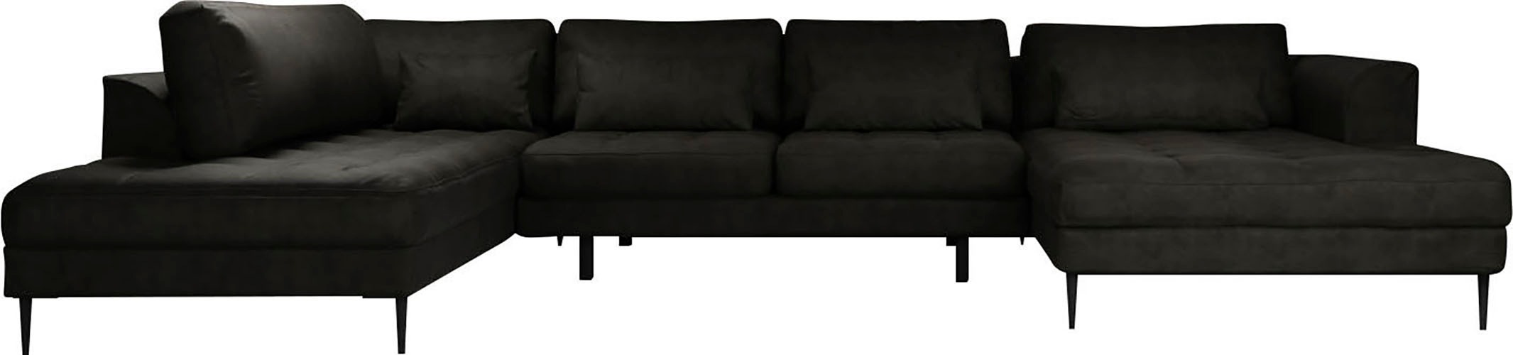 TRENDMANUFAKTUR Wohnlandschaft »Luzi, gemütliches Sofa, extra viel Platz, v günstig online kaufen