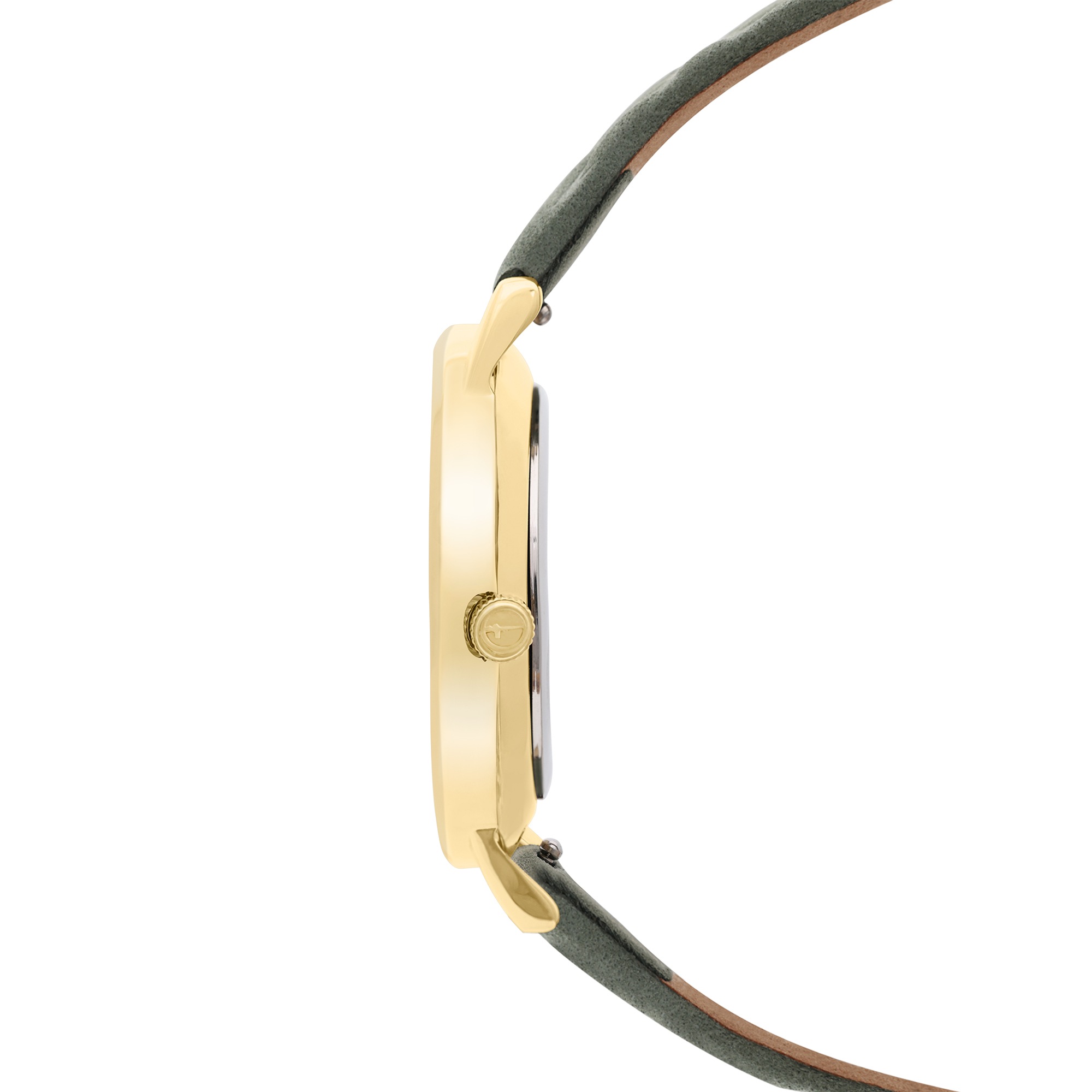 Tamaris Quarzuhr Armbanduhr, Damenuhr, Lederarmband, analog