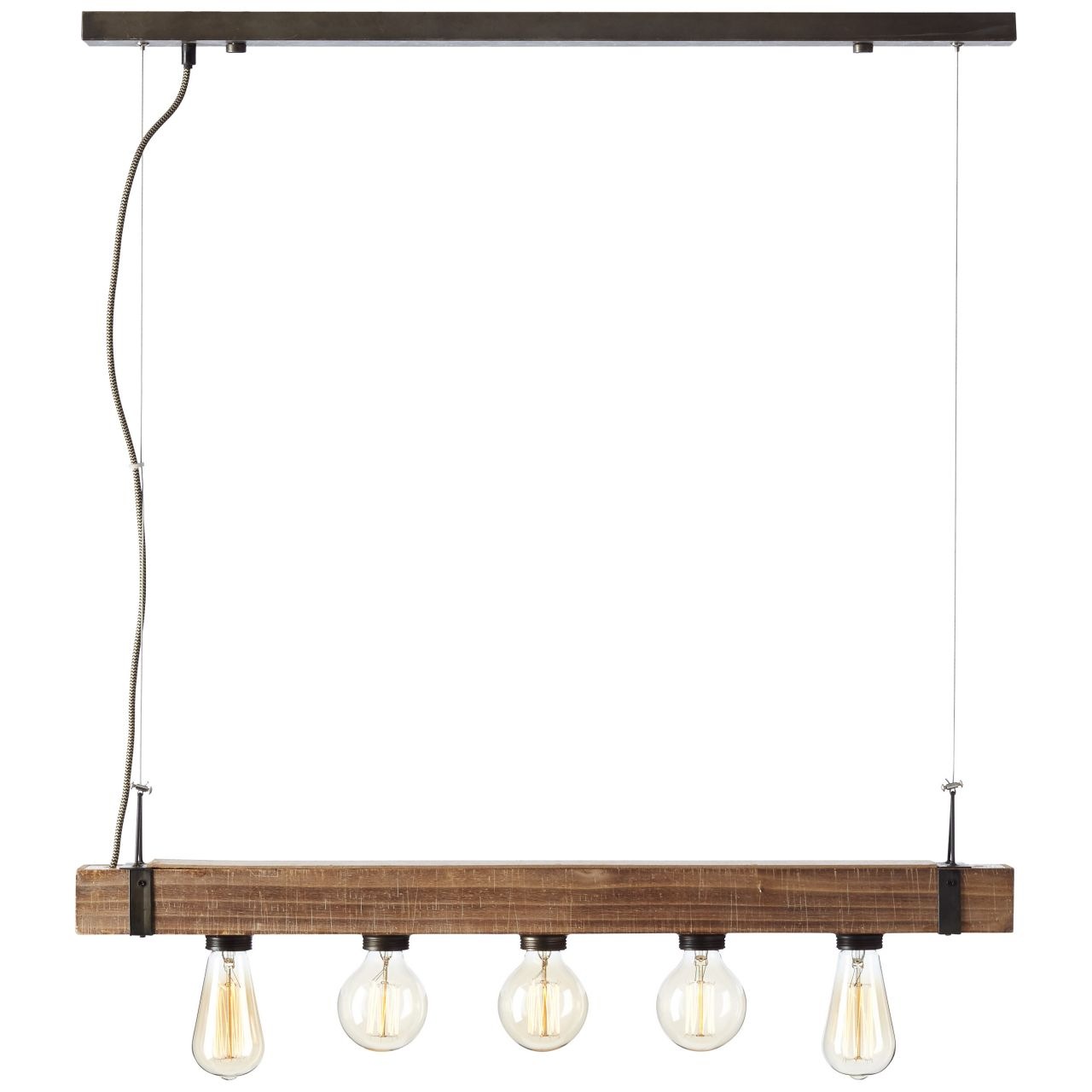 Brilliant Pendelleuchte »Woodhill«, 5 flammig, Leuchtmittel E27   ohne Leuc günstig online kaufen