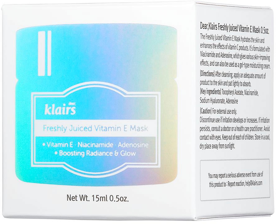 Dear Klairs Gesichtsmaske »Freshly Juiced Vitamin E Mask«