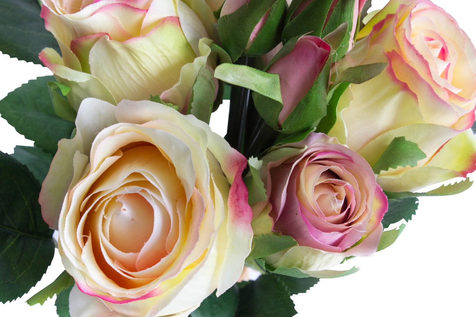 Botanic-Haus Kunstblume »Rosenstrauß mit 5 Rosen und 3 Knospen«