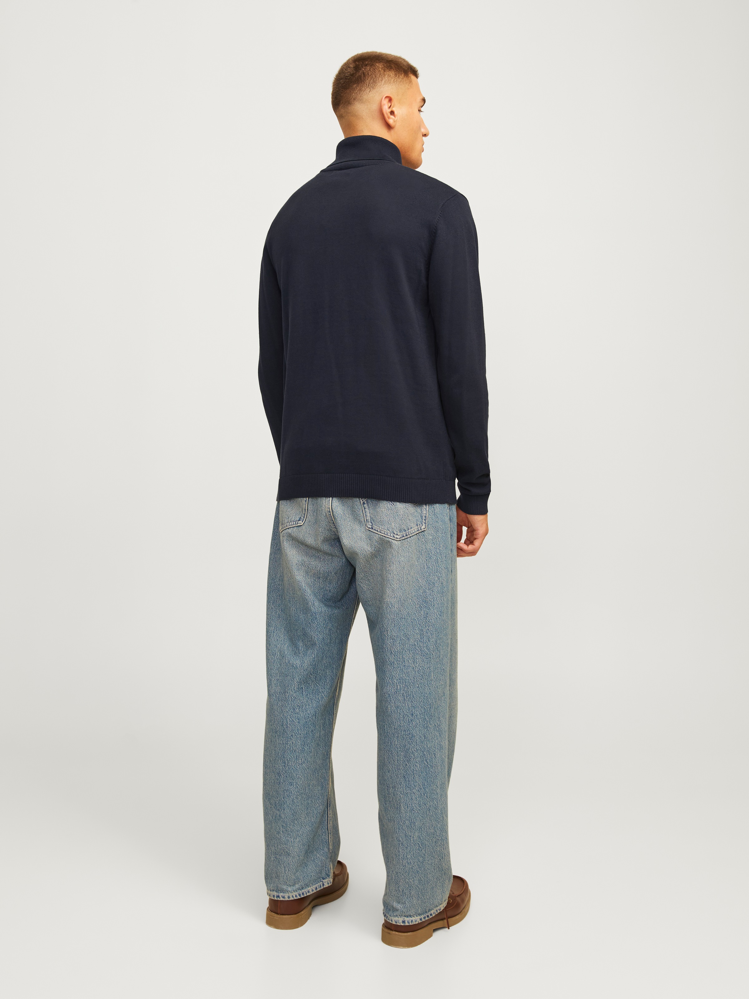 Jack & Jones Rollkragenpullover »JJEBASIC KNIT ROLL NECK NOOS«