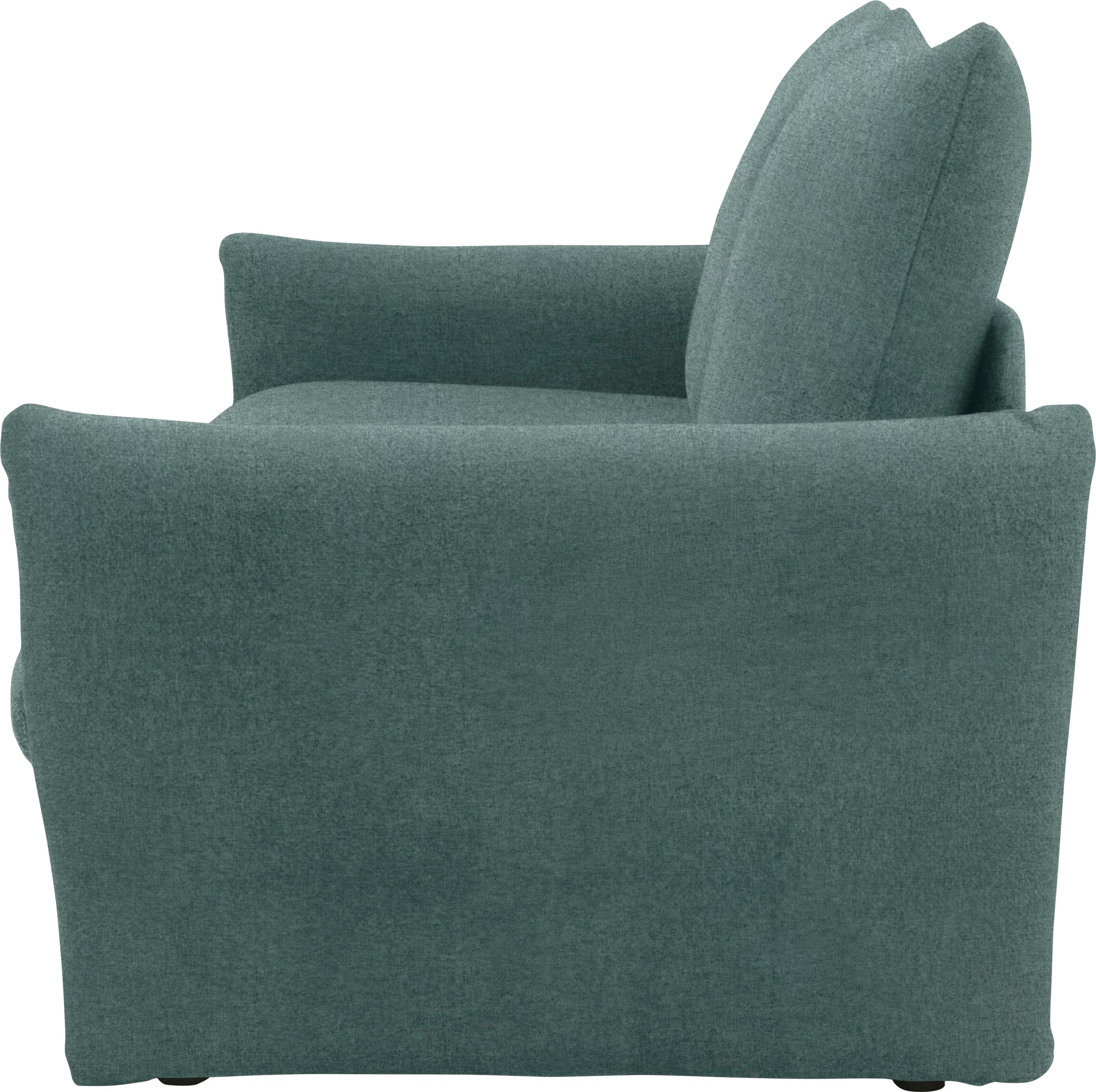 DOMO collection Schlafsofa »700023 Schlaffunktion, Federkern, 2-Sitzer, stabile Liegefläche«, Sitzflächen einzeln ausklappbar zum Schlafen, Relaxen und Entspannen