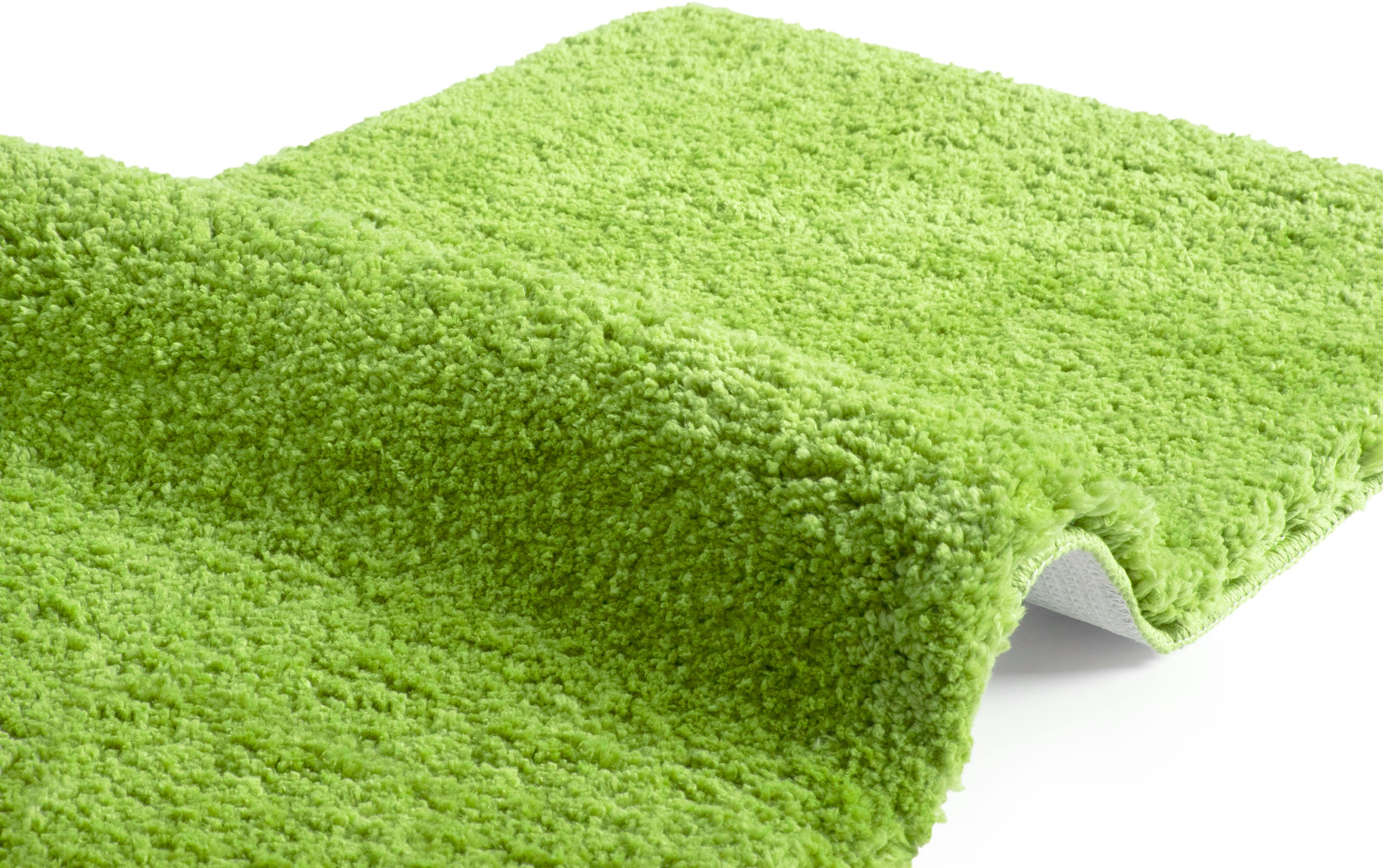 my home Badematte »Sanremo, Badvorleger, Badezimmer Teppich, sehr weich«, rutschhemmend beschichtet, fußbodenheizungsgeeignet-schnell trocknend, Badteppich, unifarben, rechteckig, rund & als 3-tlg. Set erhältlich