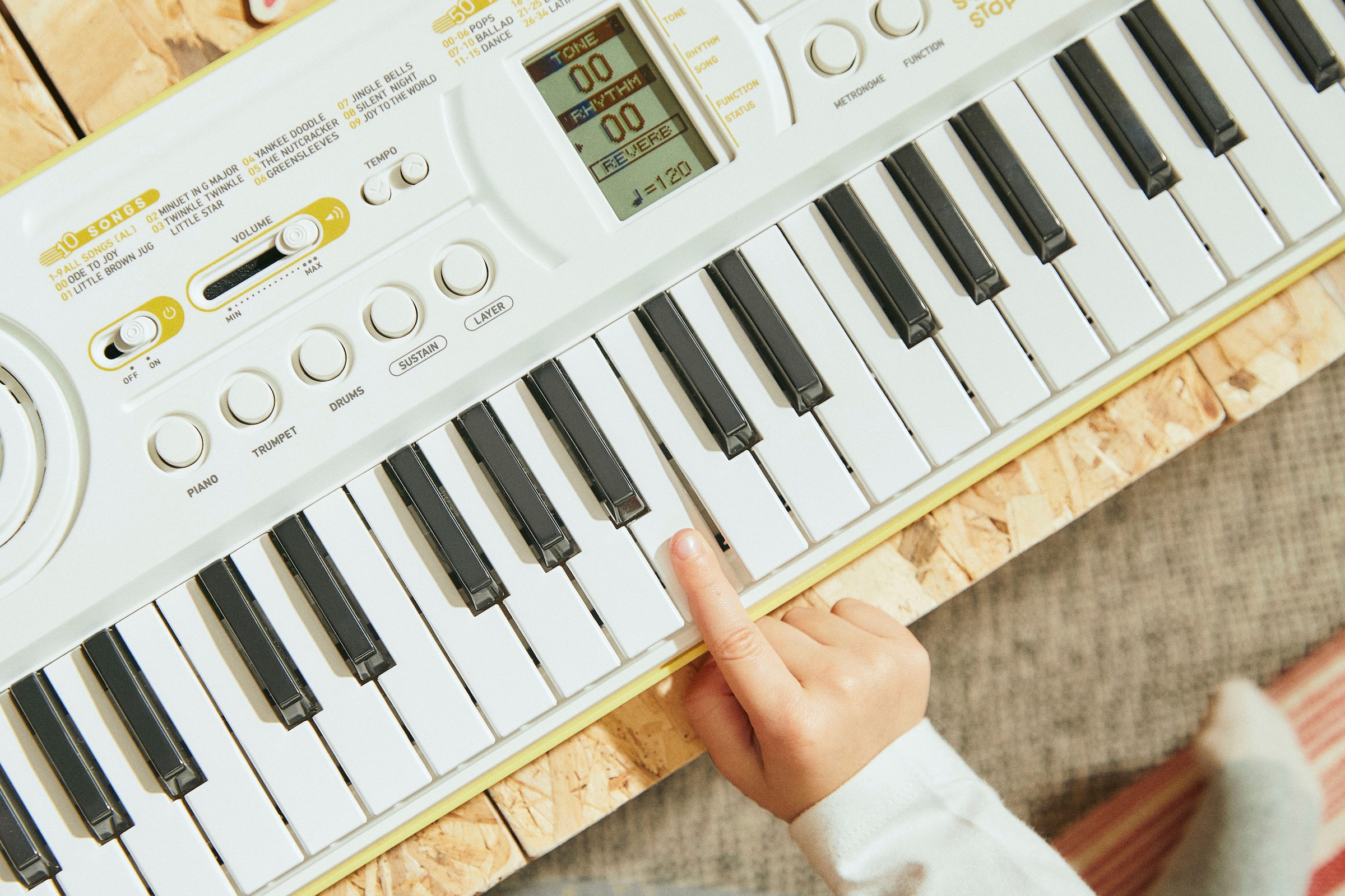 CASIO Home-Keyboard »Mini-Keyboard SA-80«, mit 44 Tasten