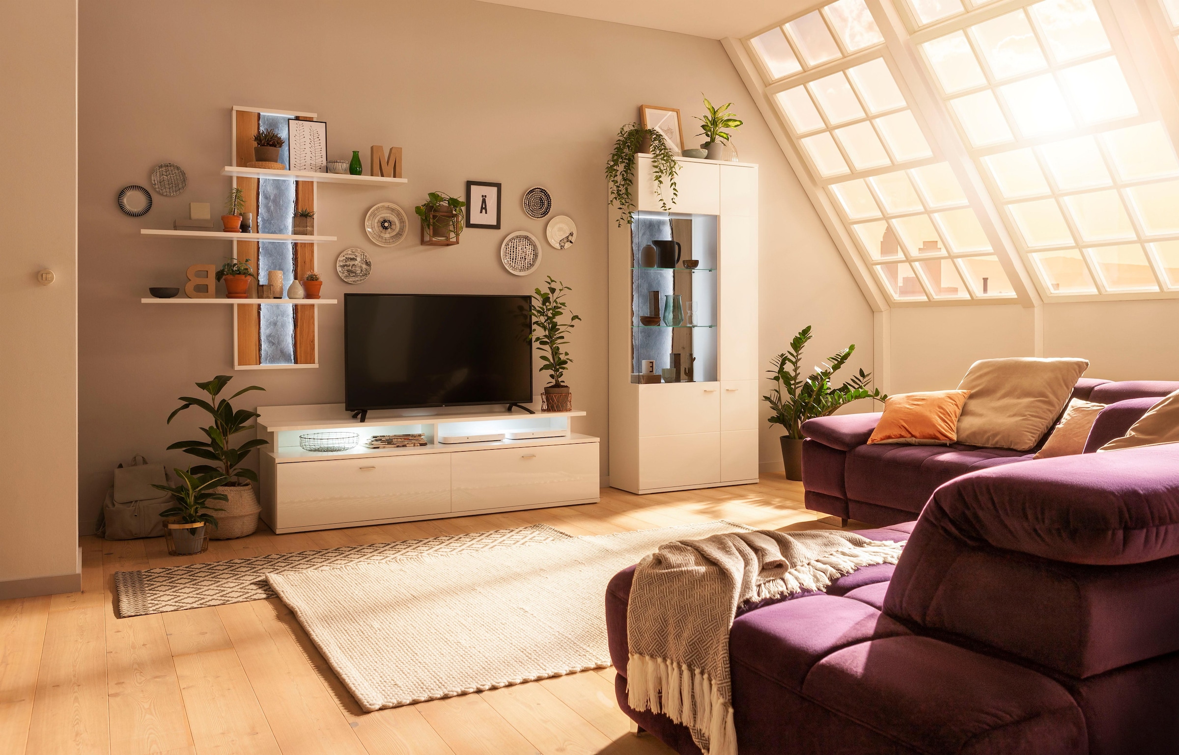 set one by Musterring Wohnwand »TACOMA« Set, 4 Stk. tlg.