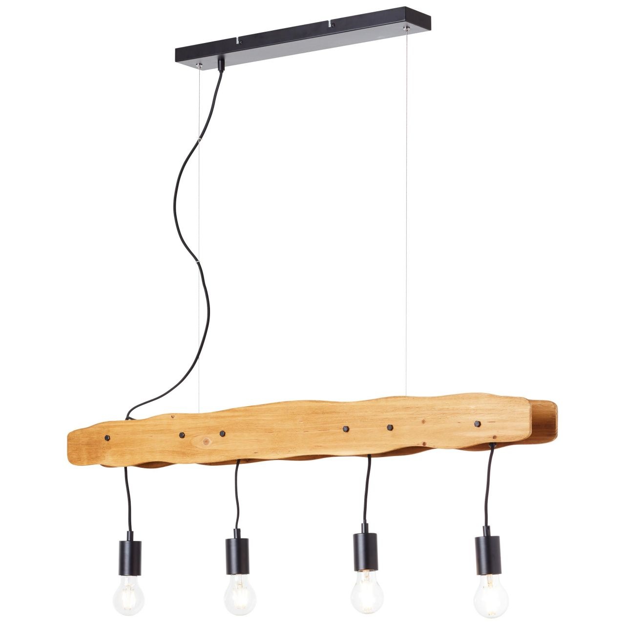 Brilliant Pendelleuchte »Baker«, 4 flammig, Leuchtmittel E27   ohne Leuchtm günstig online kaufen