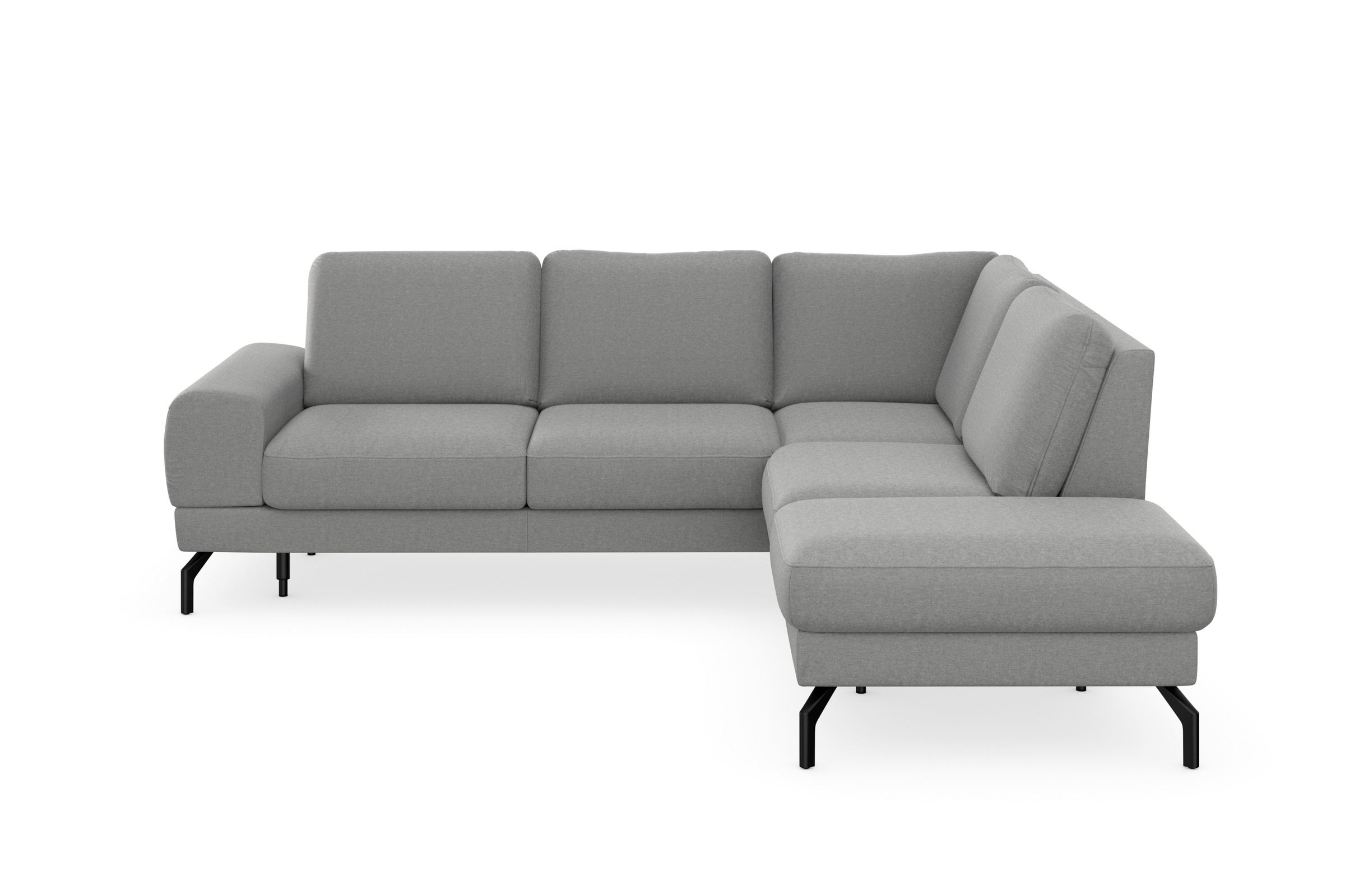 sit&more Ecksofa »Cinturo L-Form«, inklusive Sitztiefenverstellung und Federkern, Sitzhöhe 48 cm