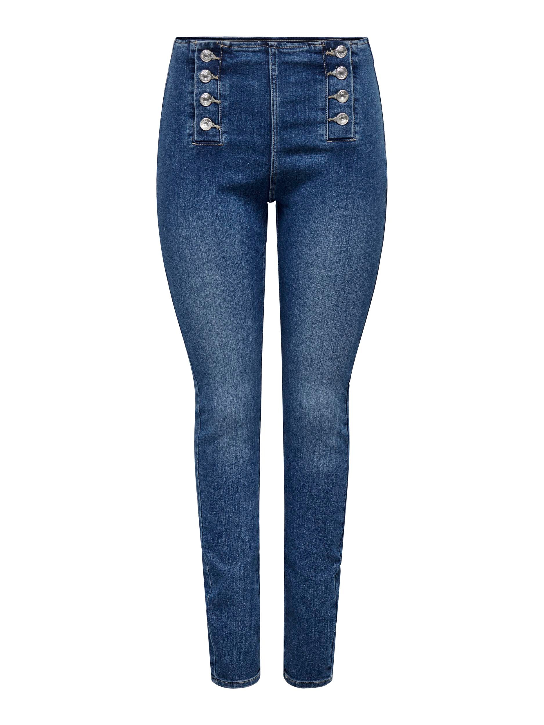 ONLY Skinny-fit-Jeans »ONLDAISY HW BUTTON SKINNY DNM«