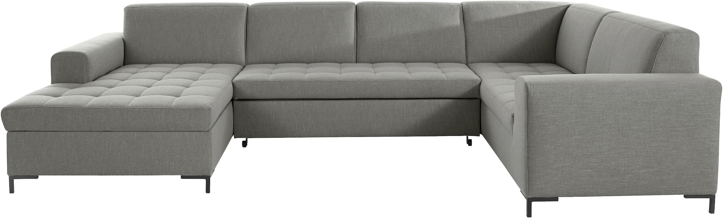 OTTO home Wohnlandschaft »Grazzo, aktuelle Steppung im Sitz, viel Platz, U- günstig online kaufen