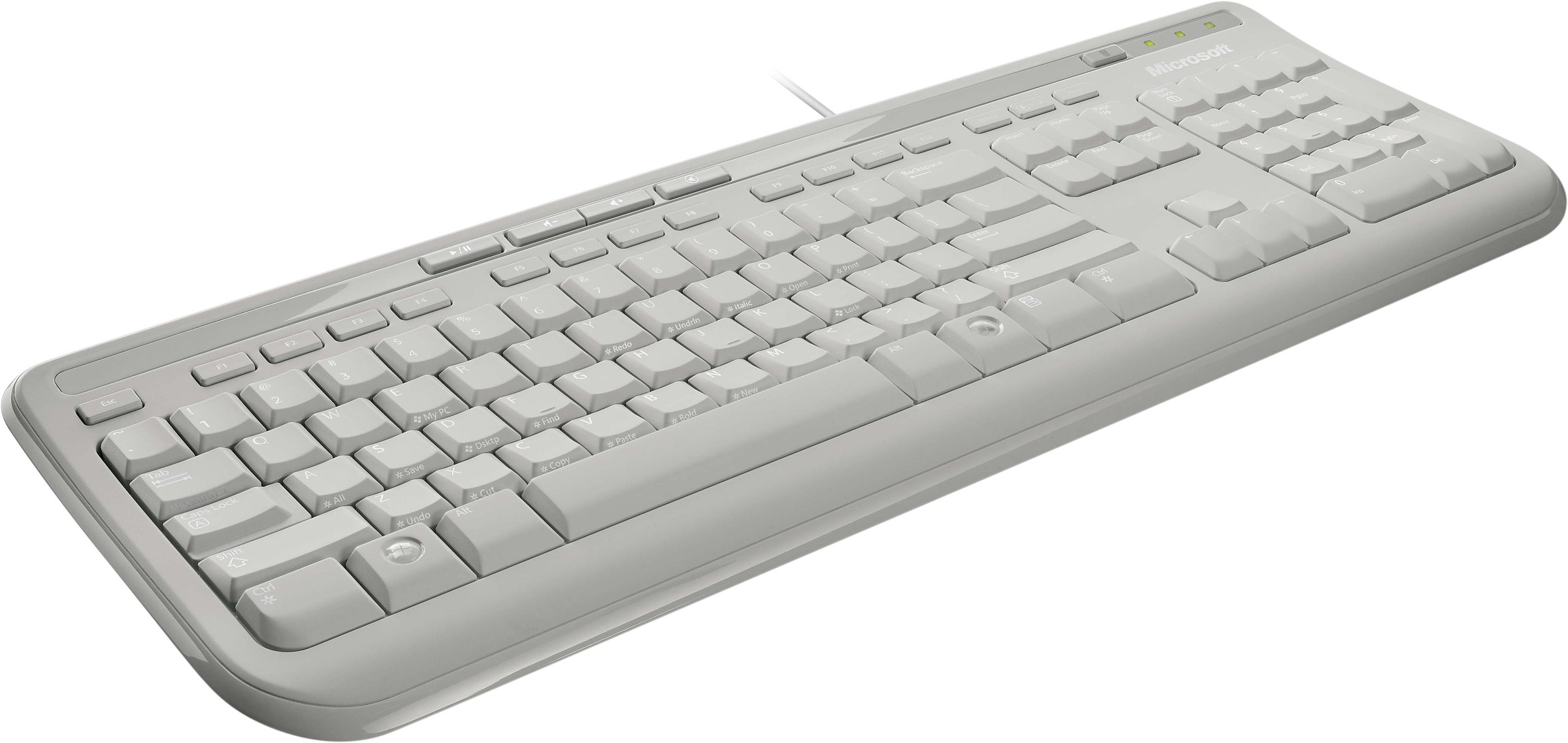 Microsoft Tastatur »Wired Keyboard 600«