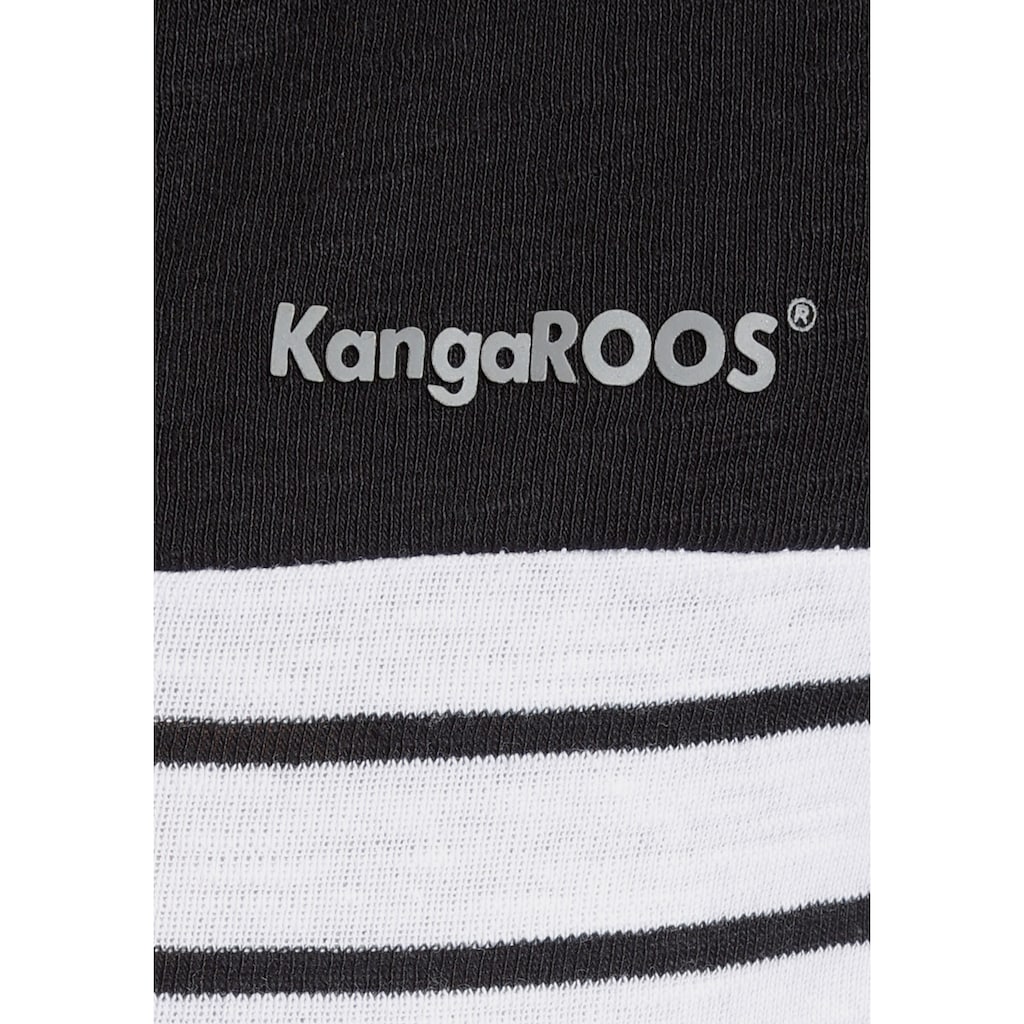 KangaROOS Shirtkleid, mit cooler Kapuze