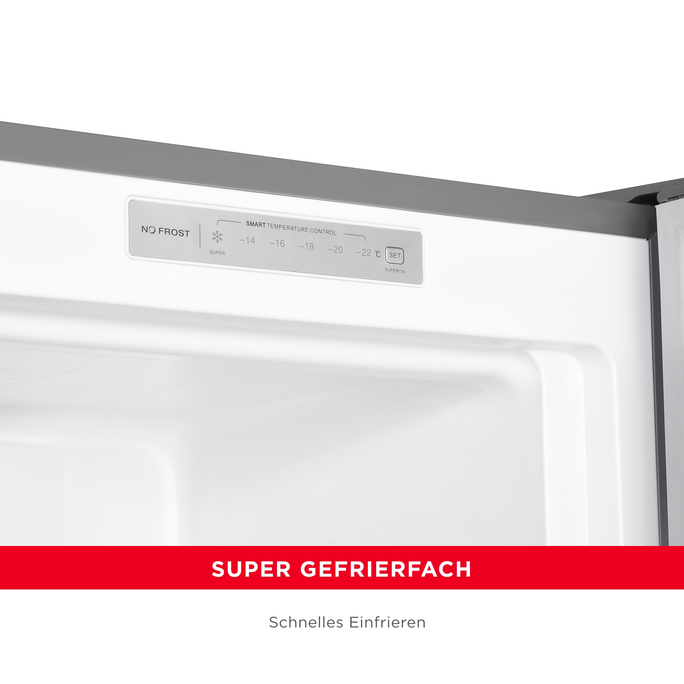 Hanseatic Gefrierschrank »HGS17154CNFI« 170,5 cm hoch 54 cm breit inkl. 3 Jahre Herstellergarantie