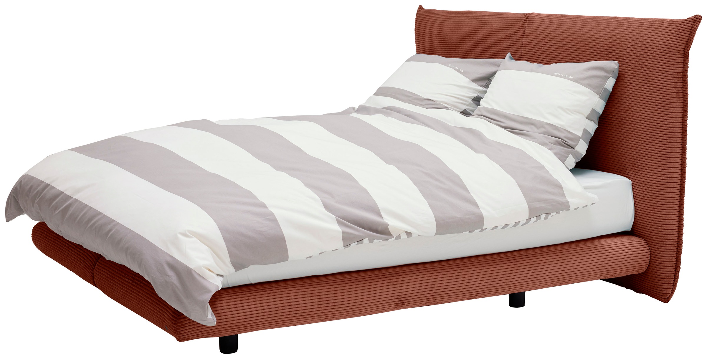 2. Bild von TOM TAILOR HOME Boxspringbett »SOHO PILLOW BOX«, in Schwebeoptik, Kopfteil in Kissenform, Höhe 120 cm