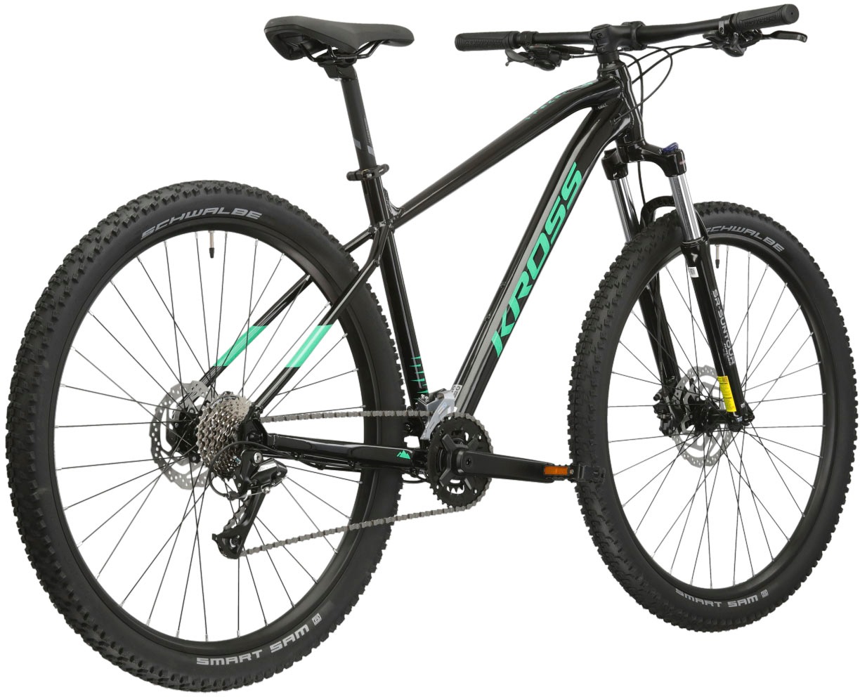 Kross Mountainbike »Hardtail Level 1.0«, 16 Gang, Shimano, ACERA M3020 Schaltwerk, Kettenschaltung