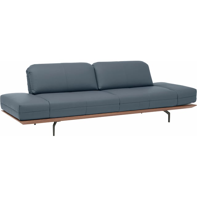 hülsta sofa 4-Sitzer »hs.420«, in 2 Qualitäten, Holzrahmen in Eiche Natur  oder Nußbaum, Breite 252 cm auf Raten kaufen