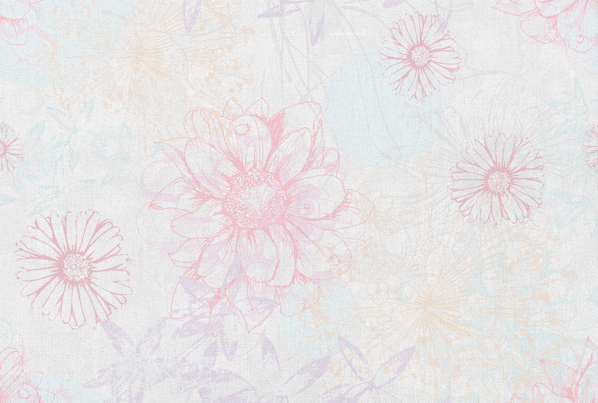 Architects Paper Fototapete »Atelier 47 Flower Artwork 2« floral glatt Vlie günstig online kaufen