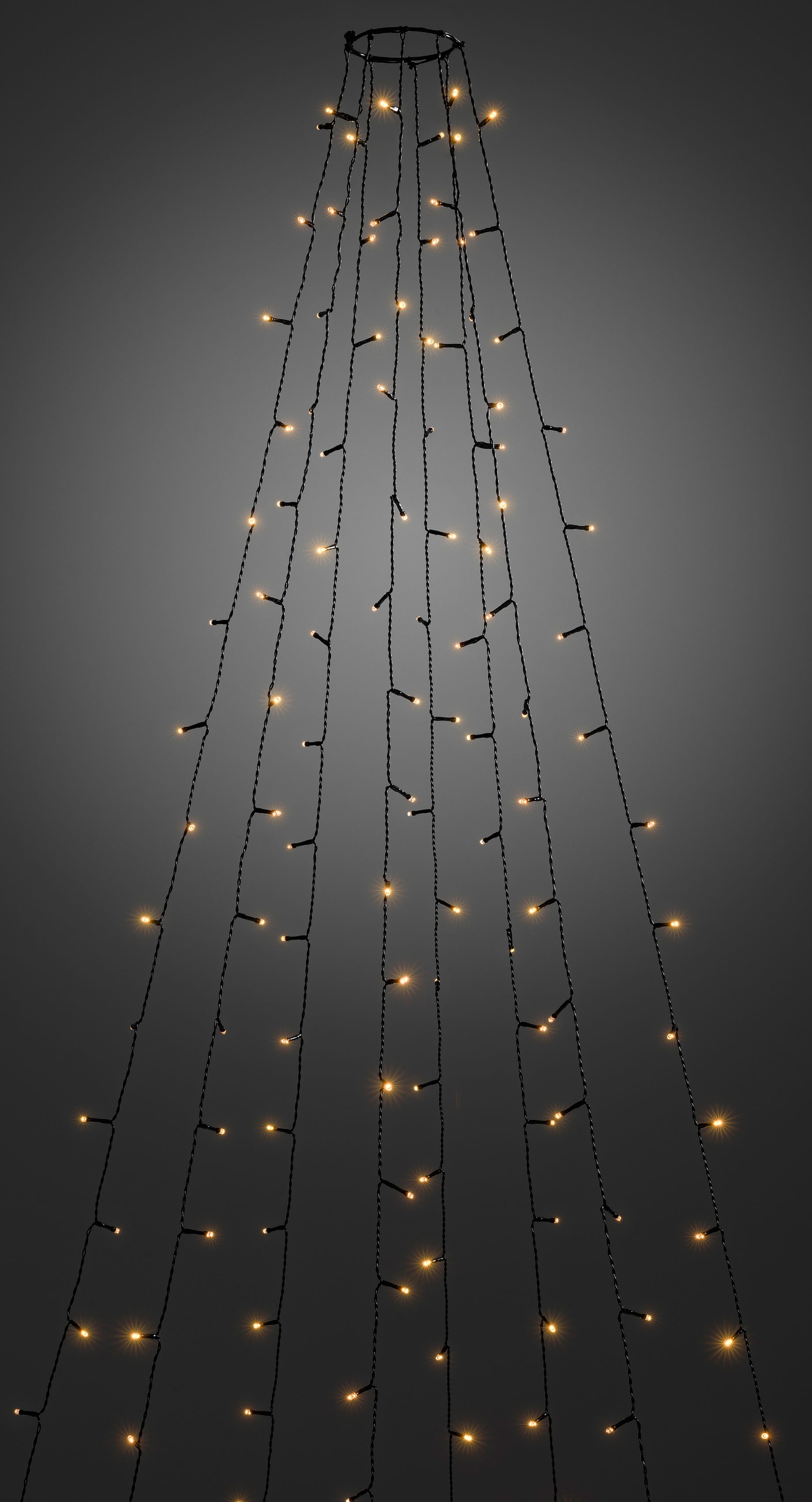 KONSTSMIDE LED-Baummantel »Weihnachtsdeko, LED Stränge 30 Dioden, à vormontiert mit kaufen Christbaumschmuck«, Lichterkette 8 auf Ring, Raten
