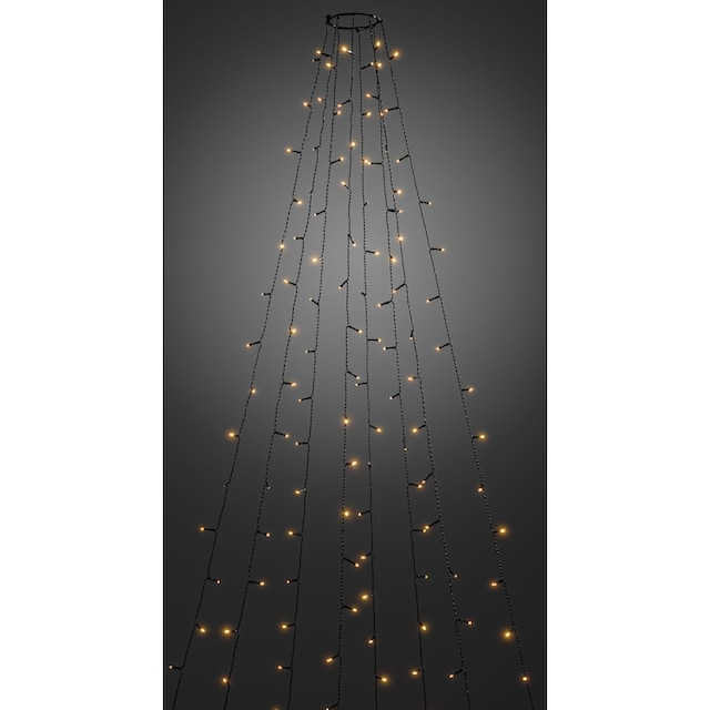 KONSTSMIDE LED-Baummantel »Weihnachtsdeko, Christbaumschmuck«, LED  Lichterkette mit Ring, 8 Stränge à 30 Dioden, vormontiert auf Raten kaufen