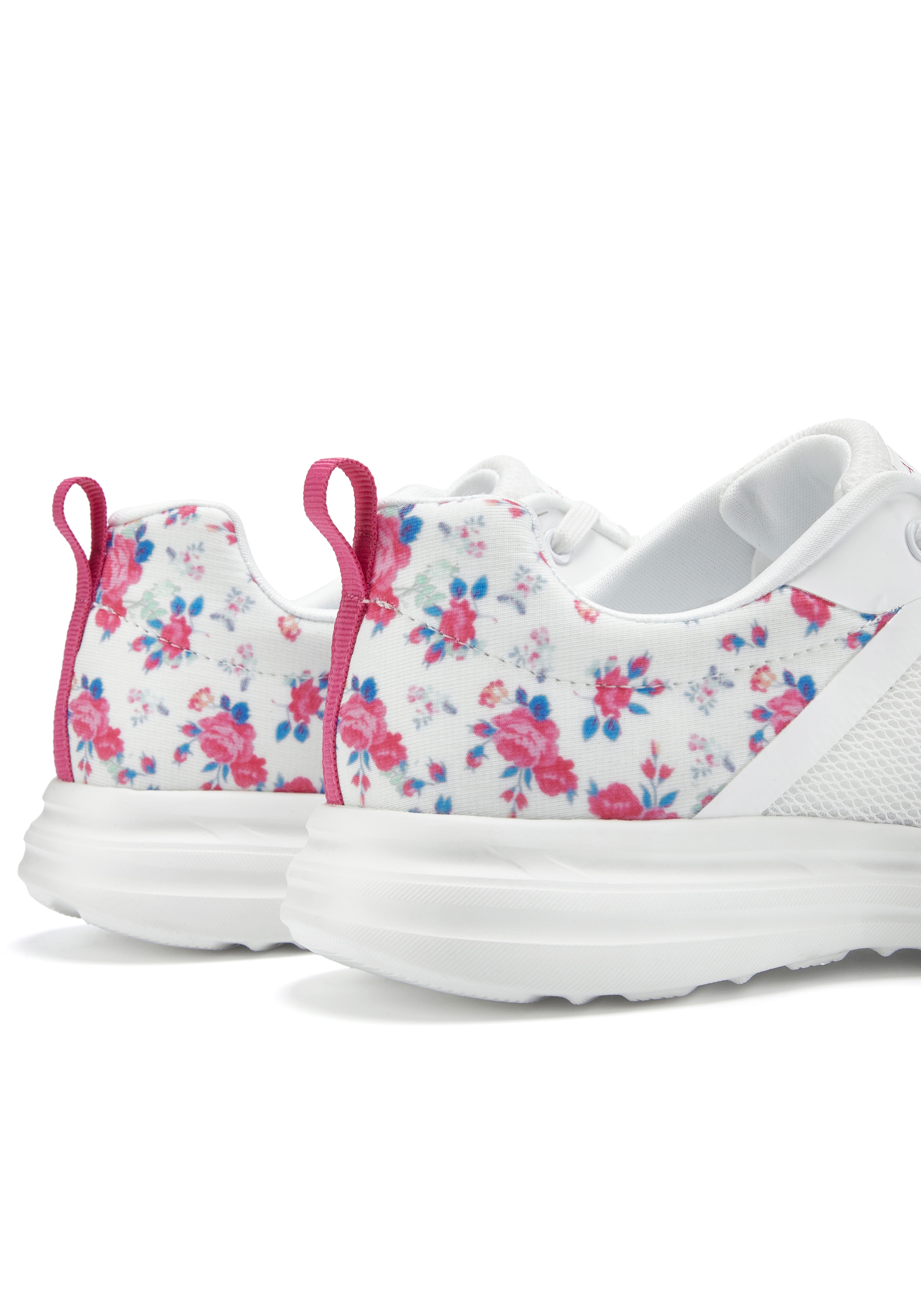 LASCANA Sneaker »Freizeitschuh, Halbschuh,«  mit Blumen-Print VEGAN