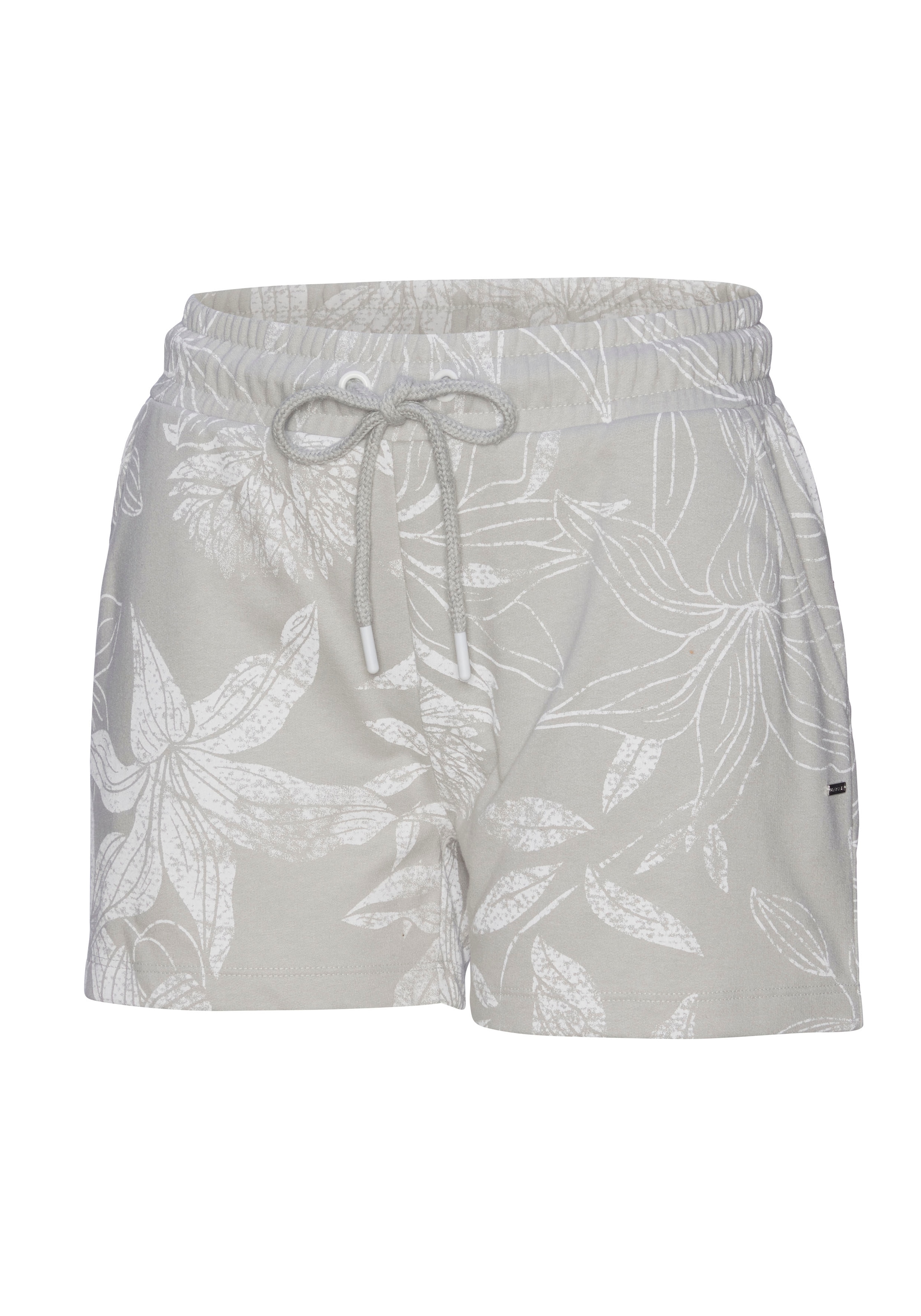 LASCANA Relaxshorts, mit floralem Alloverdruck, Loungewear