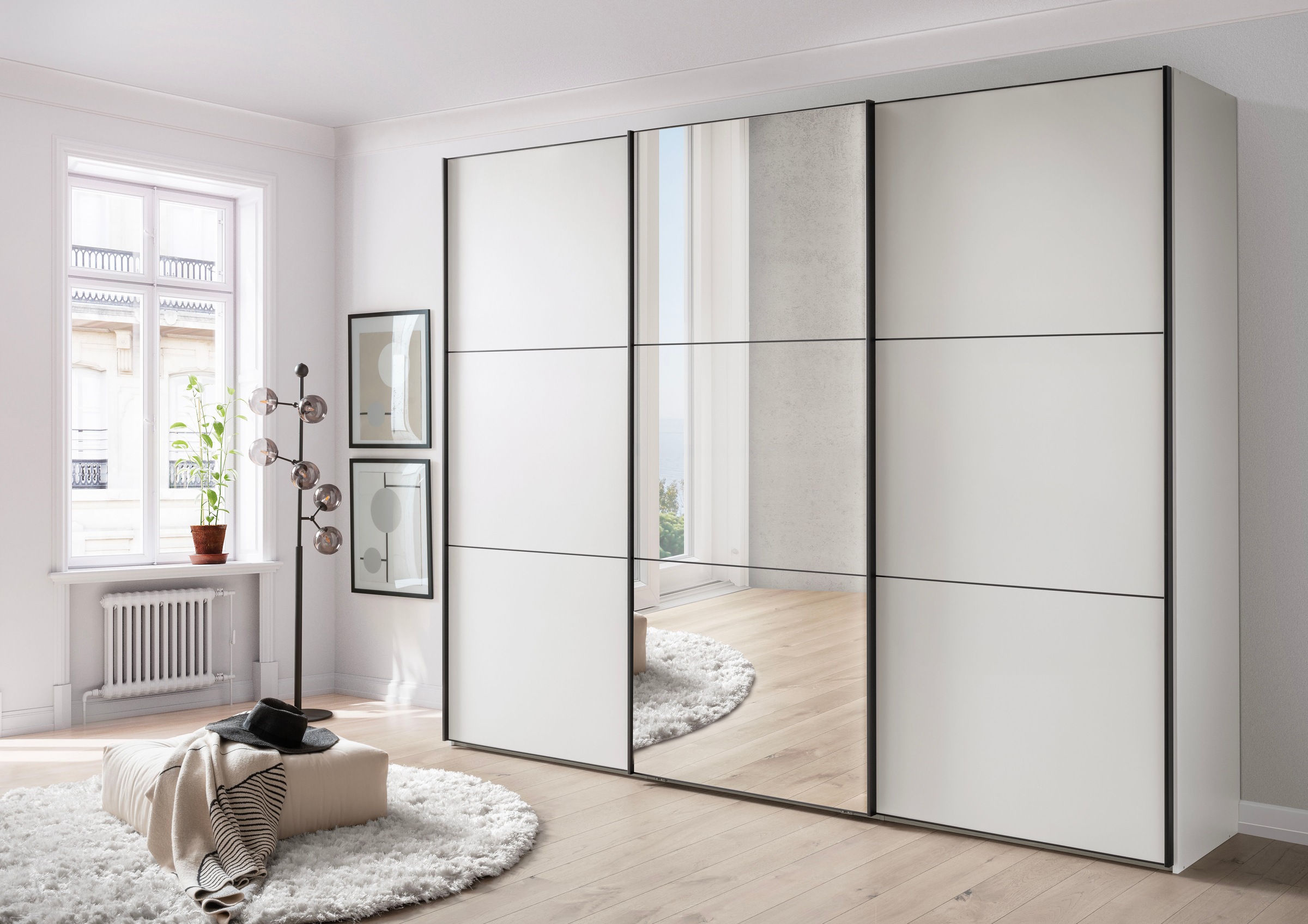 WIEMANN Schwebetürenschrank »Phoenix, Made in Germany, modernes Design, Hig günstig online kaufen