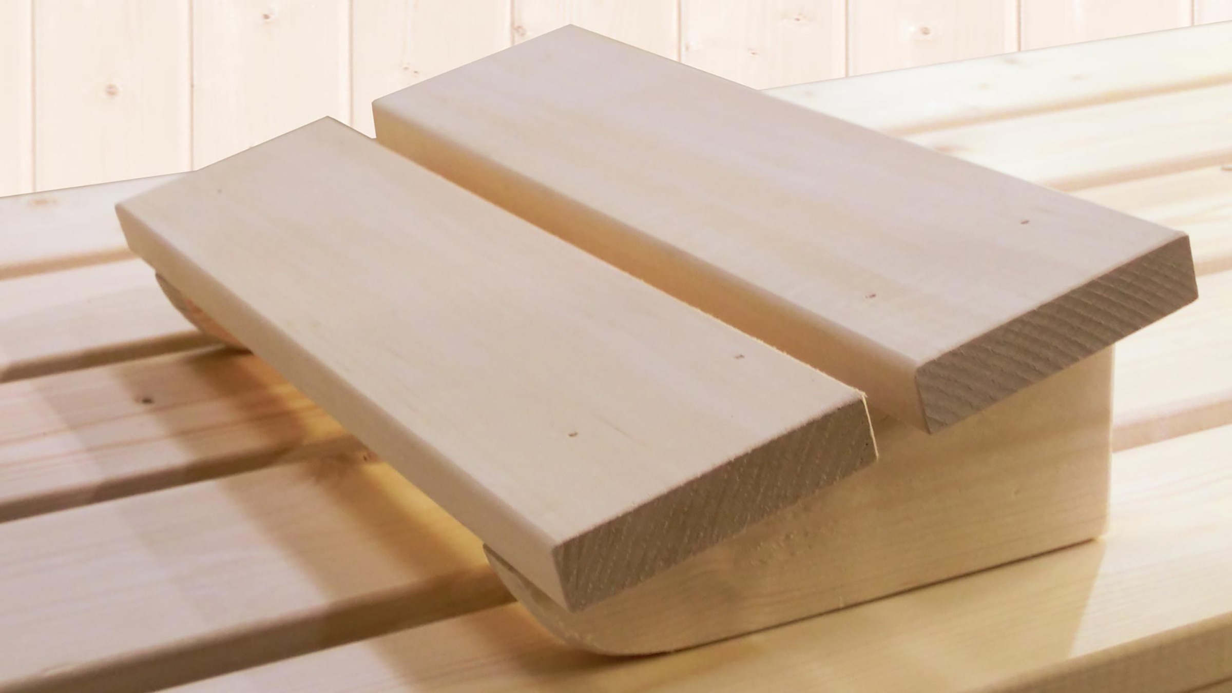 weka Sauna »Elementsauna KAARINA 2« platzsparende Nischensauna, 2 Fensterelemente, moderne Ganzglastür